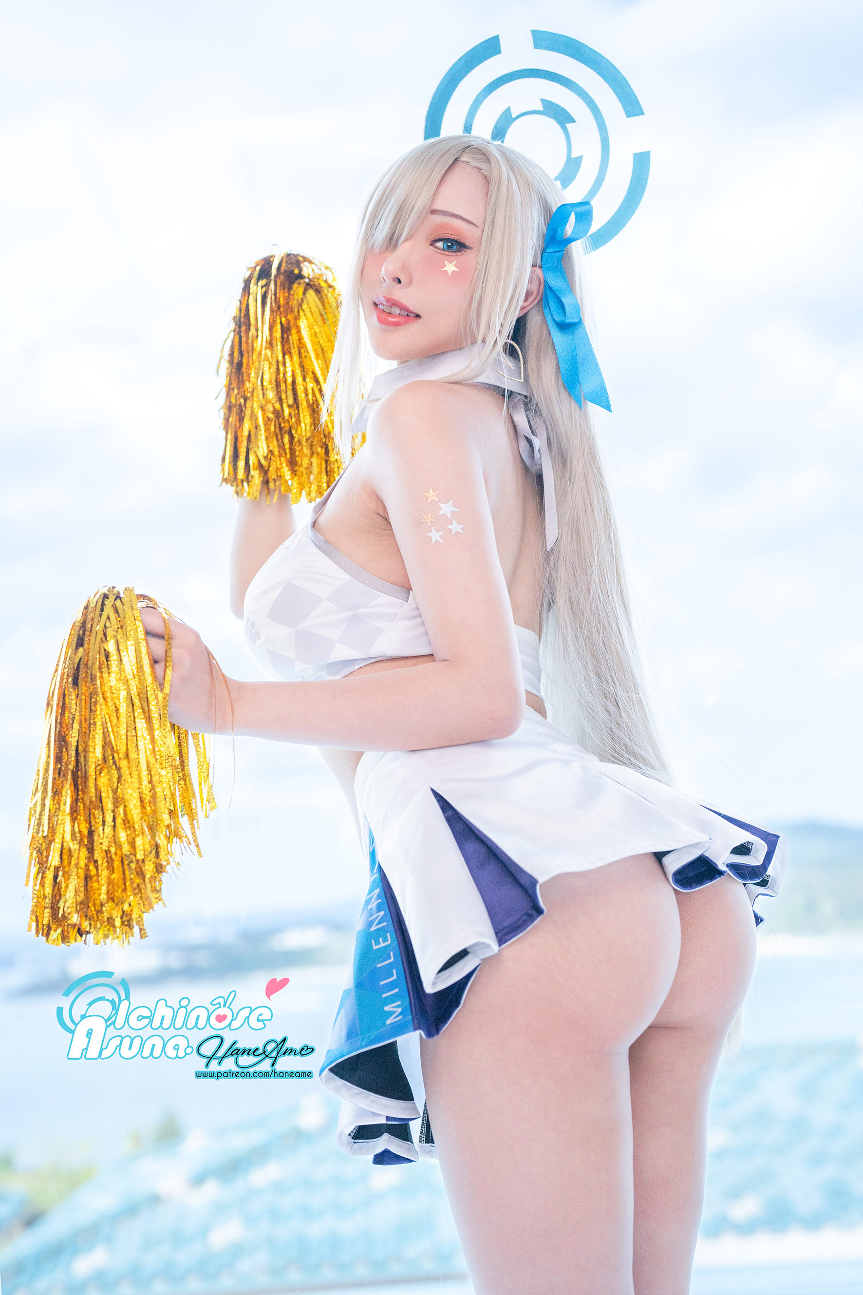 图片[8] - 雨波_HaneAme - 一之瀨明日奈 Cheer leading [30P] - 机器猫次元 - 机器猫次元