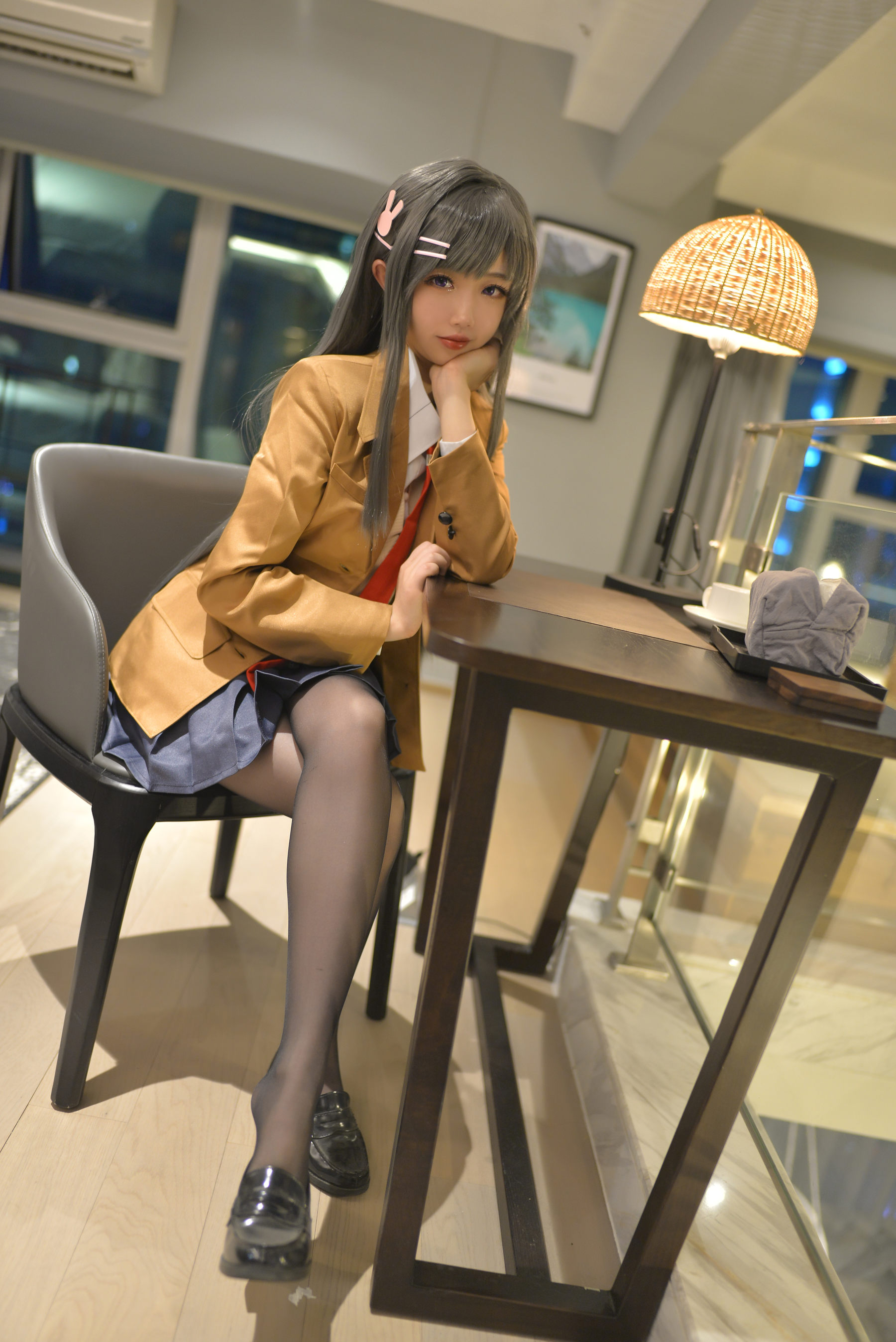 图片[2] - 雪琪SAMM - 麻衣制服兔女郎 [58P] - 机器猫次元 - 机器猫次元