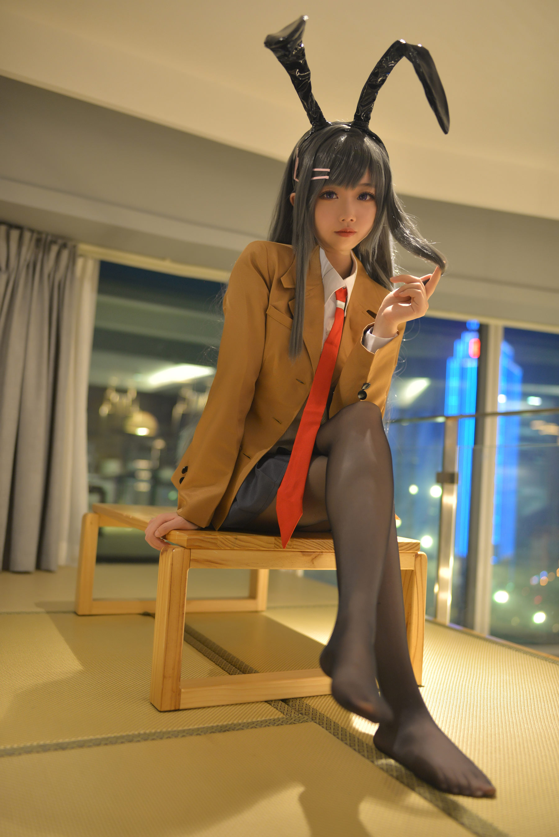 图片[4] - 雪琪SAMM - 麻衣制服兔女郎 [58P] - 机器猫次元 - 机器猫次元