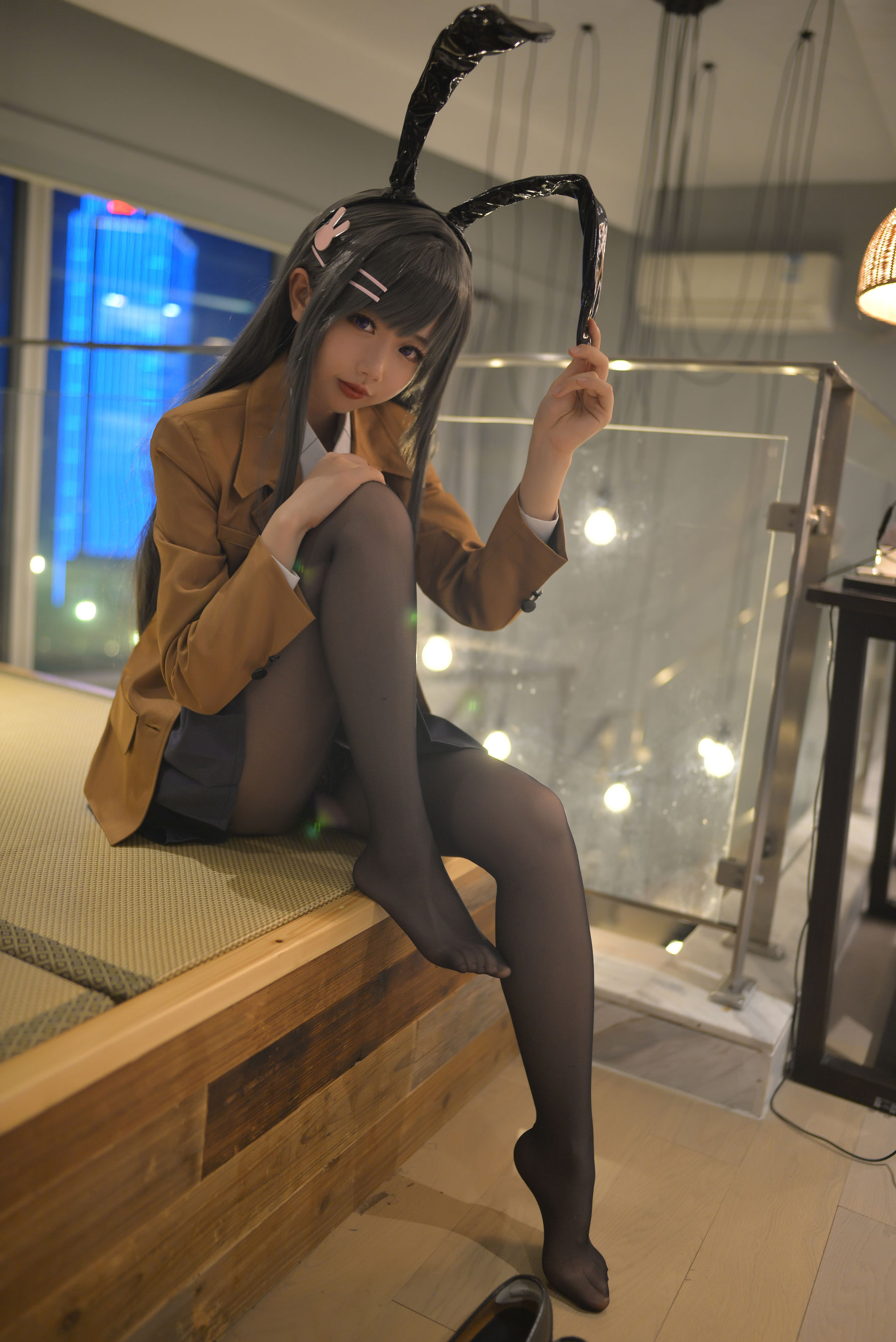 图片[3] - 雪琪SAMM - 麻衣制服兔女郎 [58P] - 机器猫次元 - 机器猫次元