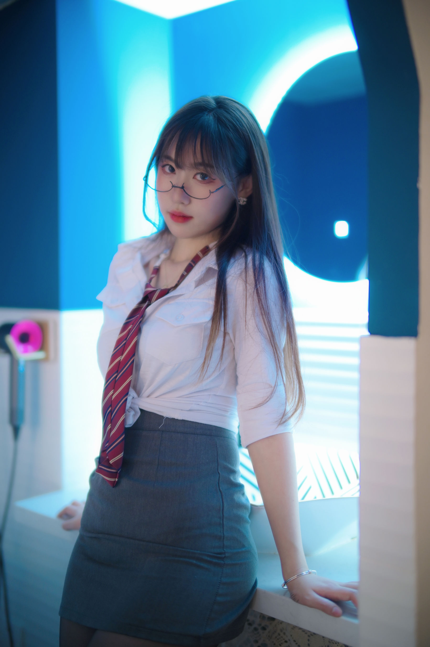 图片[1] - 陶可爱 - 制服诱惑 [58P] - 机器猫次元 - 机器猫次元