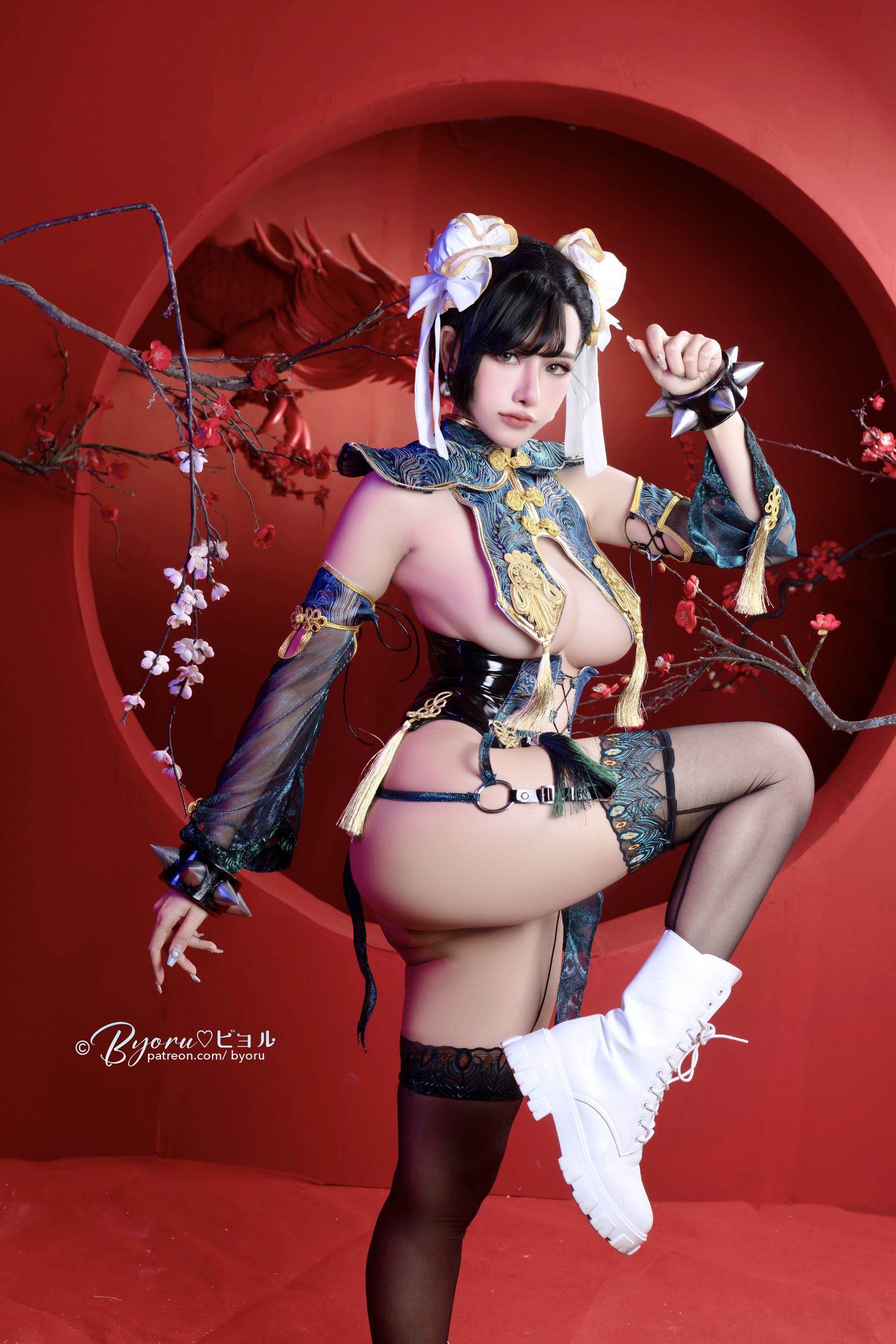 图片[1] - Byoru - Chunli [63P] - 机器猫次元 - 机器猫次元