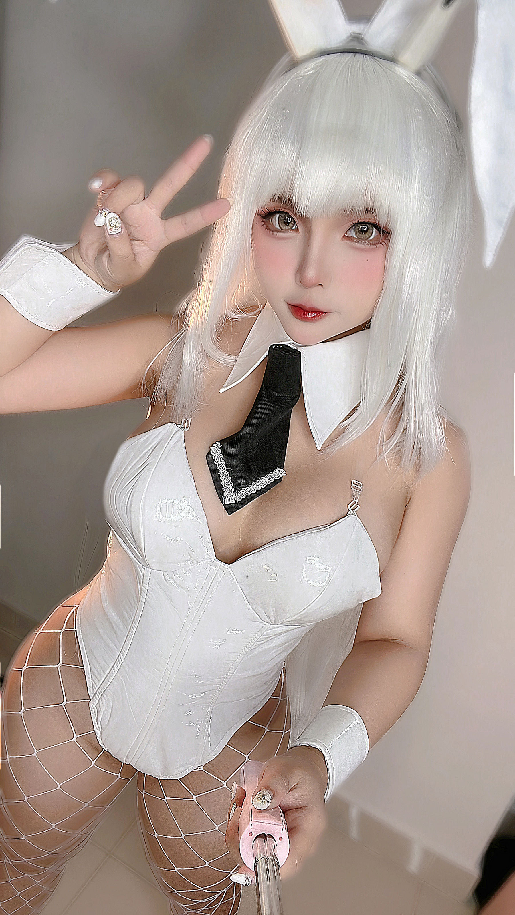 图片[2] - Sayo Momo - NIKKE Naughty Oil Bunny [56P] - 机器猫次元 - 机器猫次元