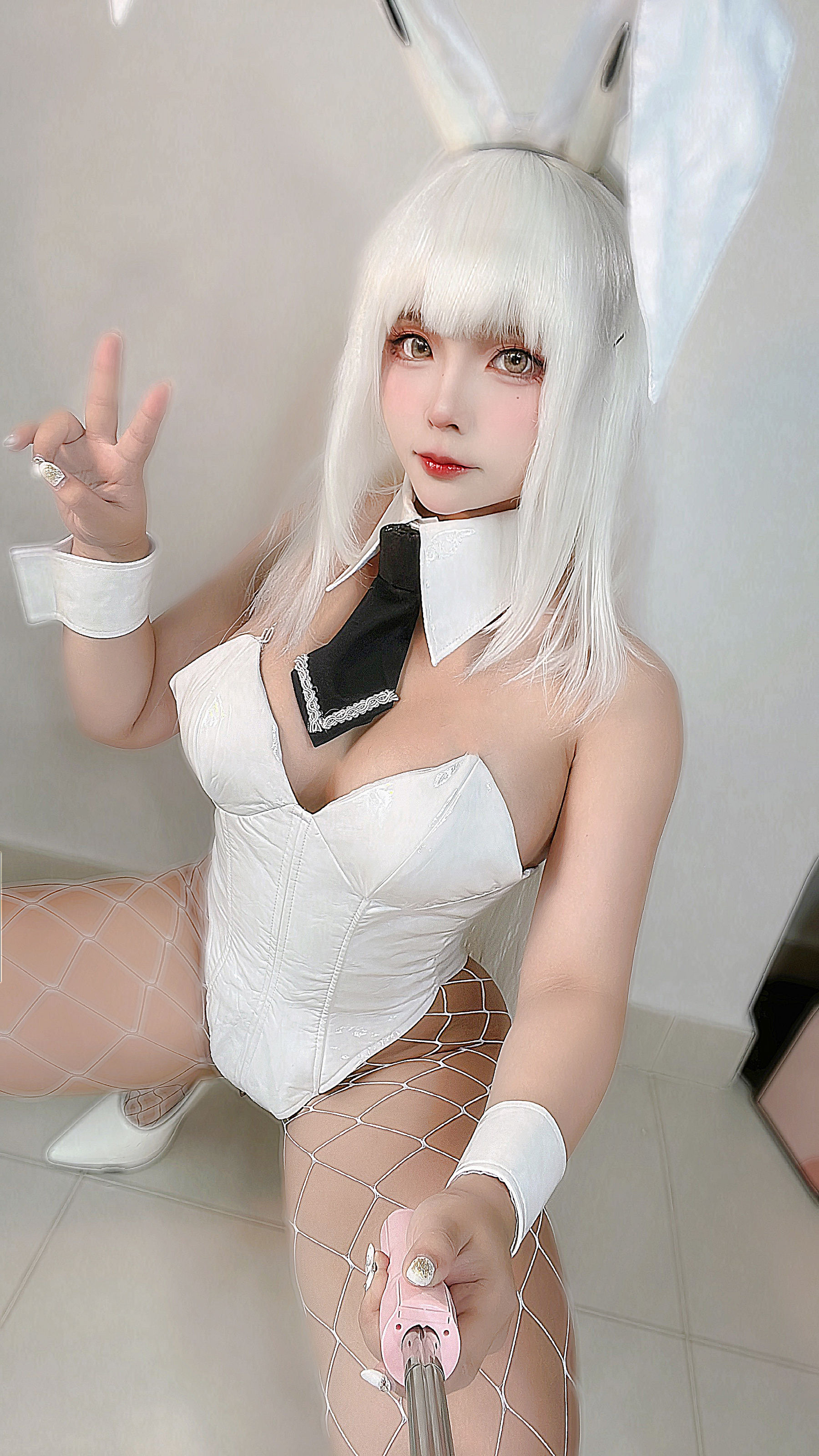 图片[1] - Sayo Momo - NIKKE Naughty Oil Bunny [56P] - 机器猫次元 - 机器猫次元