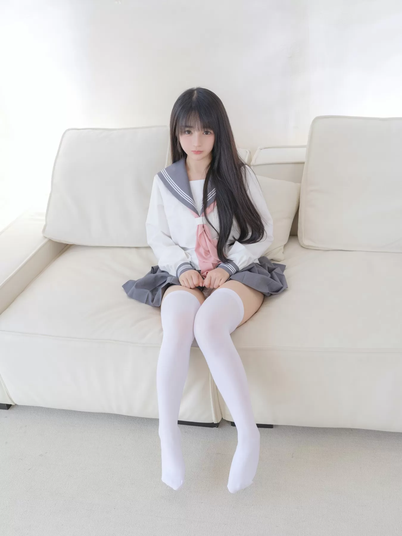 图片[7] - 桜井宁宁 - 双马尾白丝JK [85P] - 机器猫次元 - 机器猫次元