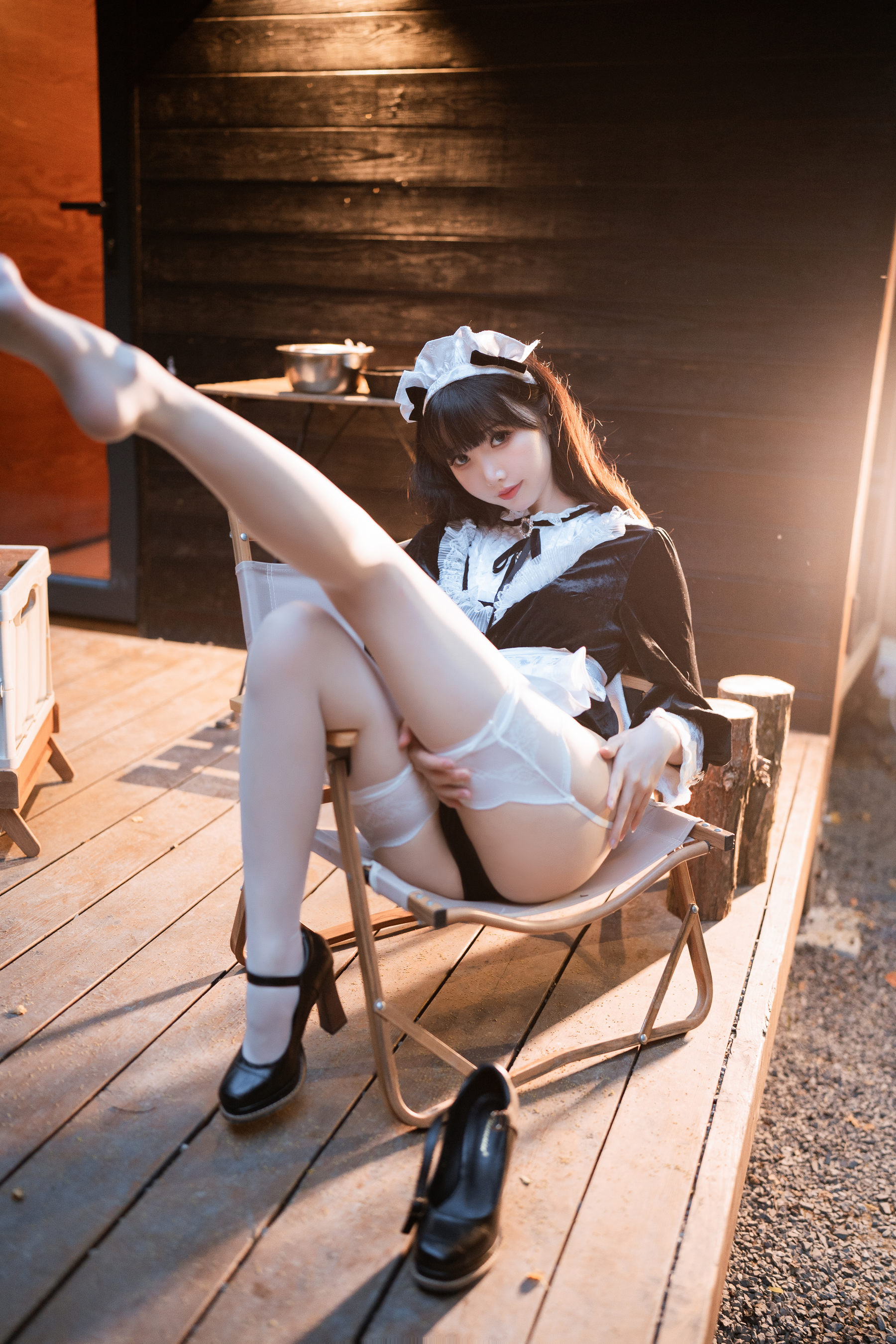 图片[4] - 面饼仙儿 - 木屋女仆 [27P] - 机器猫次元 - 机器猫次元