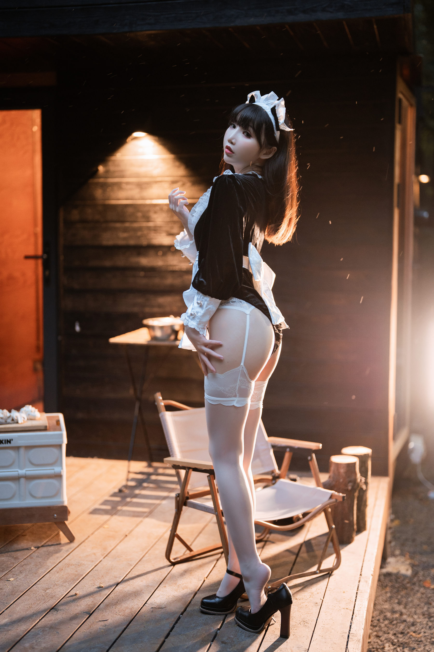 图片[5] - 面饼仙儿 - 木屋女仆 [27P] - 机器猫次元 - 机器猫次元