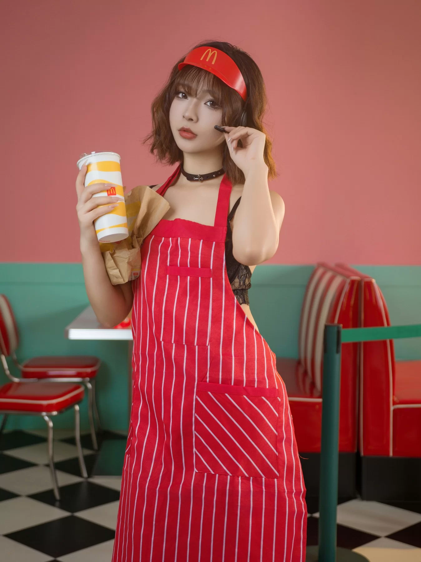 图片[7] - yuuhui玉汇 - 麦当劳的女服务员 [149P] - 机器猫次元 - 机器猫次元