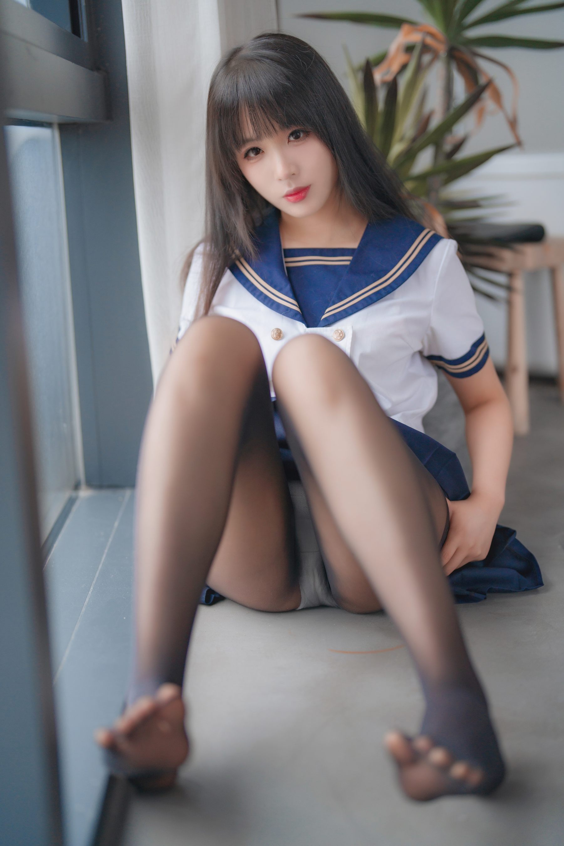 图片[4] - 轩萧学姐 - 五月舰长 黑丝JK内衣 [32P] - 机器猫次元 - 机器猫次元