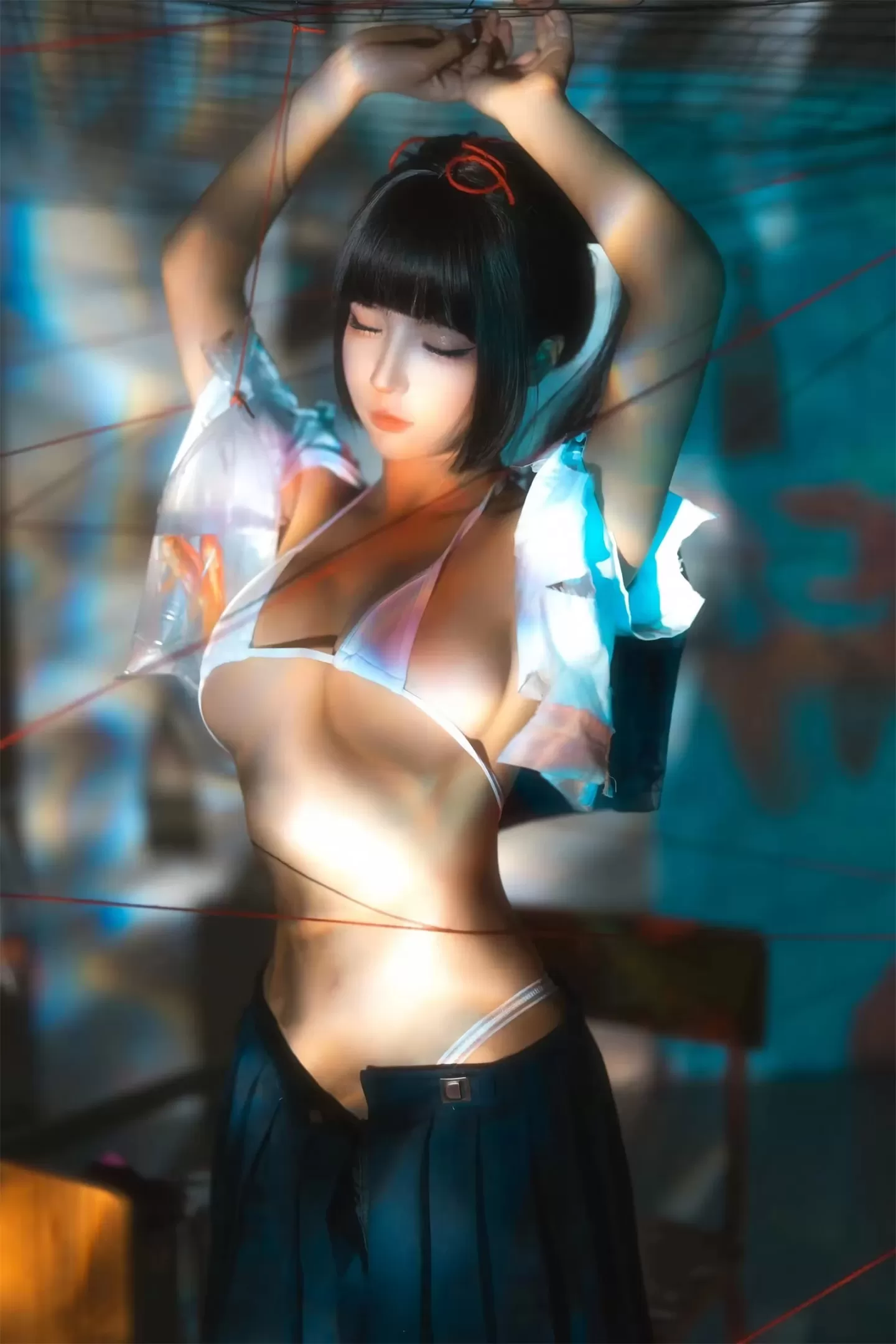 图片[1] - 蠢沫沫 - 梦鱼-小豹子-兔女郎-香菱女仆 [49P] - 机器猫次元 - 机器猫次元