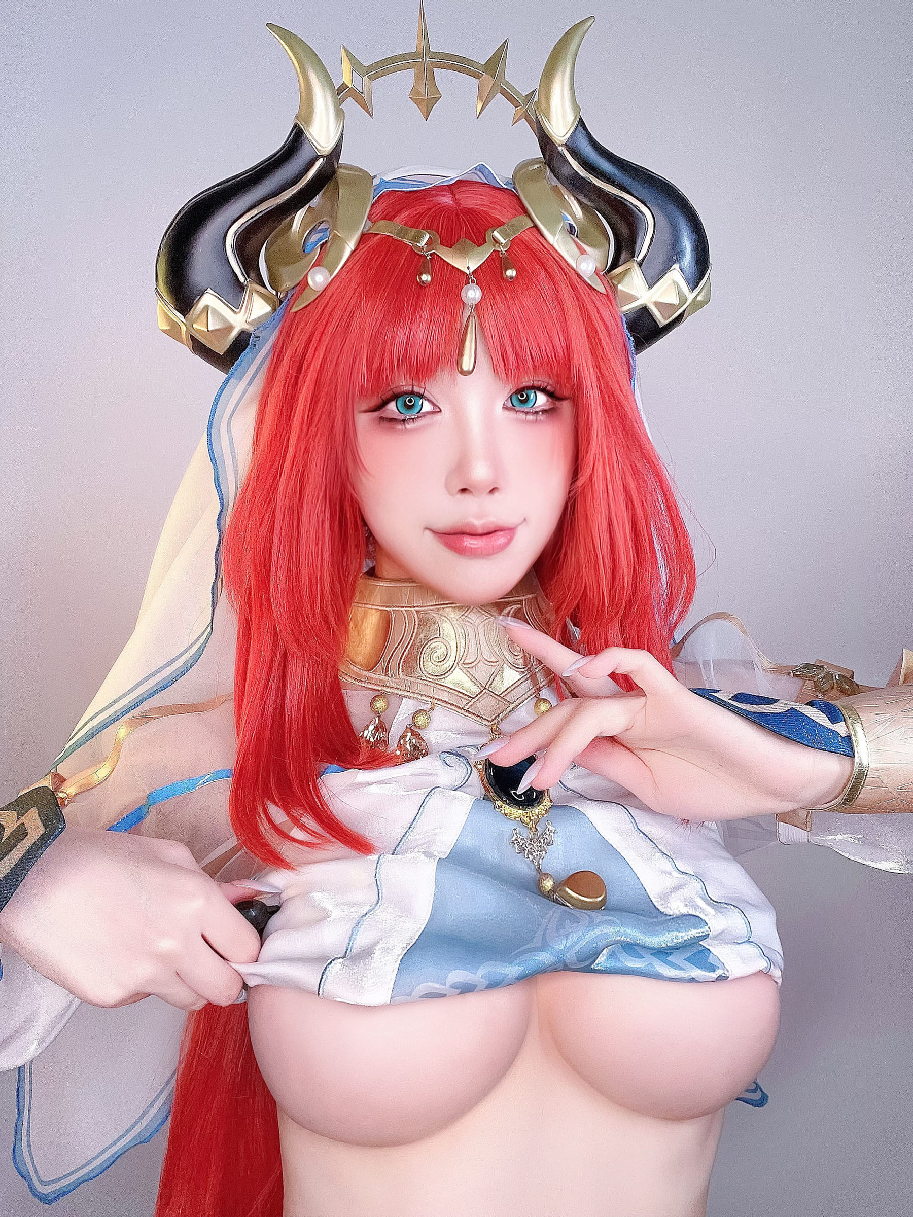 图片[1] - 水淼aqua - 原神 妮露 [26P] - 机器猫次元 - 机器猫次元