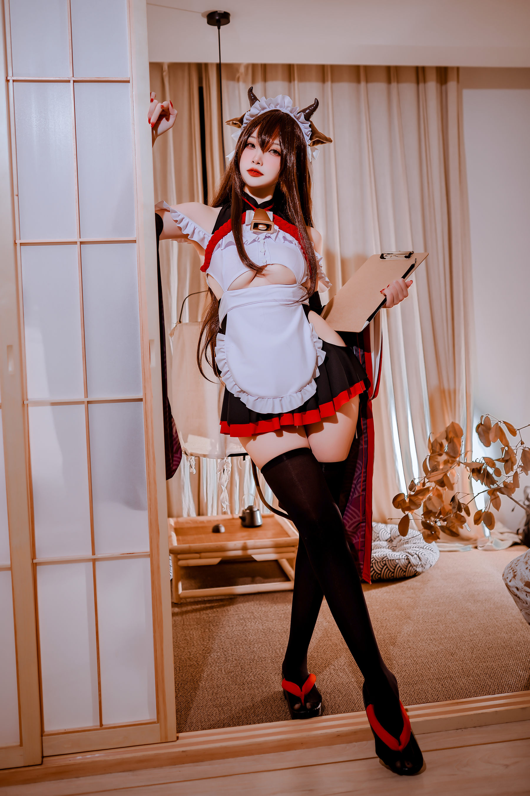 图片[7] - 二佐Nisa - 碧蓝樫野女仆 [33P] - 机器猫次元 - 机器猫次元