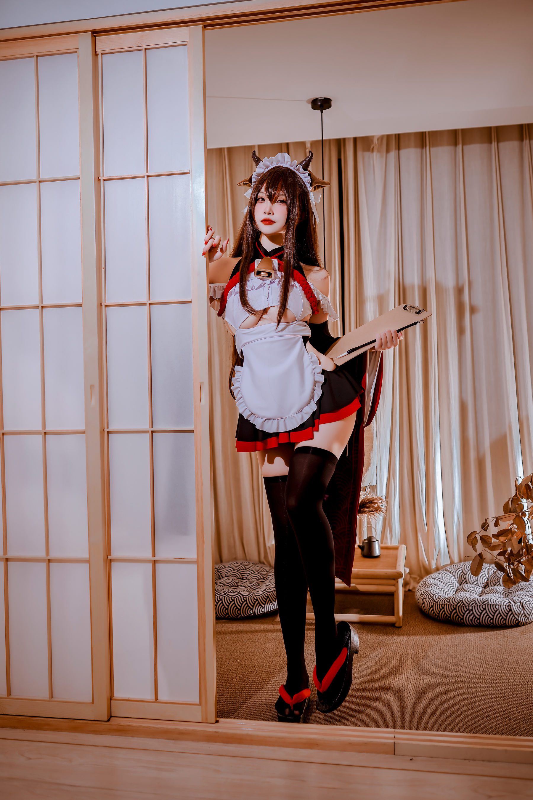图片[5] - 二佐Nisa - 碧蓝樫野女仆 [33P] - 机器猫次元 - 机器猫次元