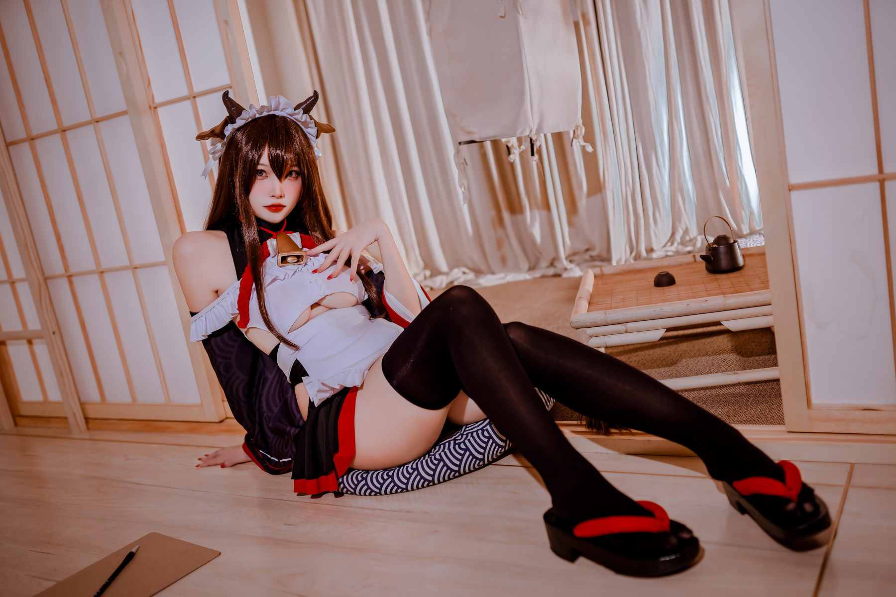 图片[8] - 二佐Nisa - 碧蓝樫野女仆 [33P] - 机器猫次元 - 机器猫次元