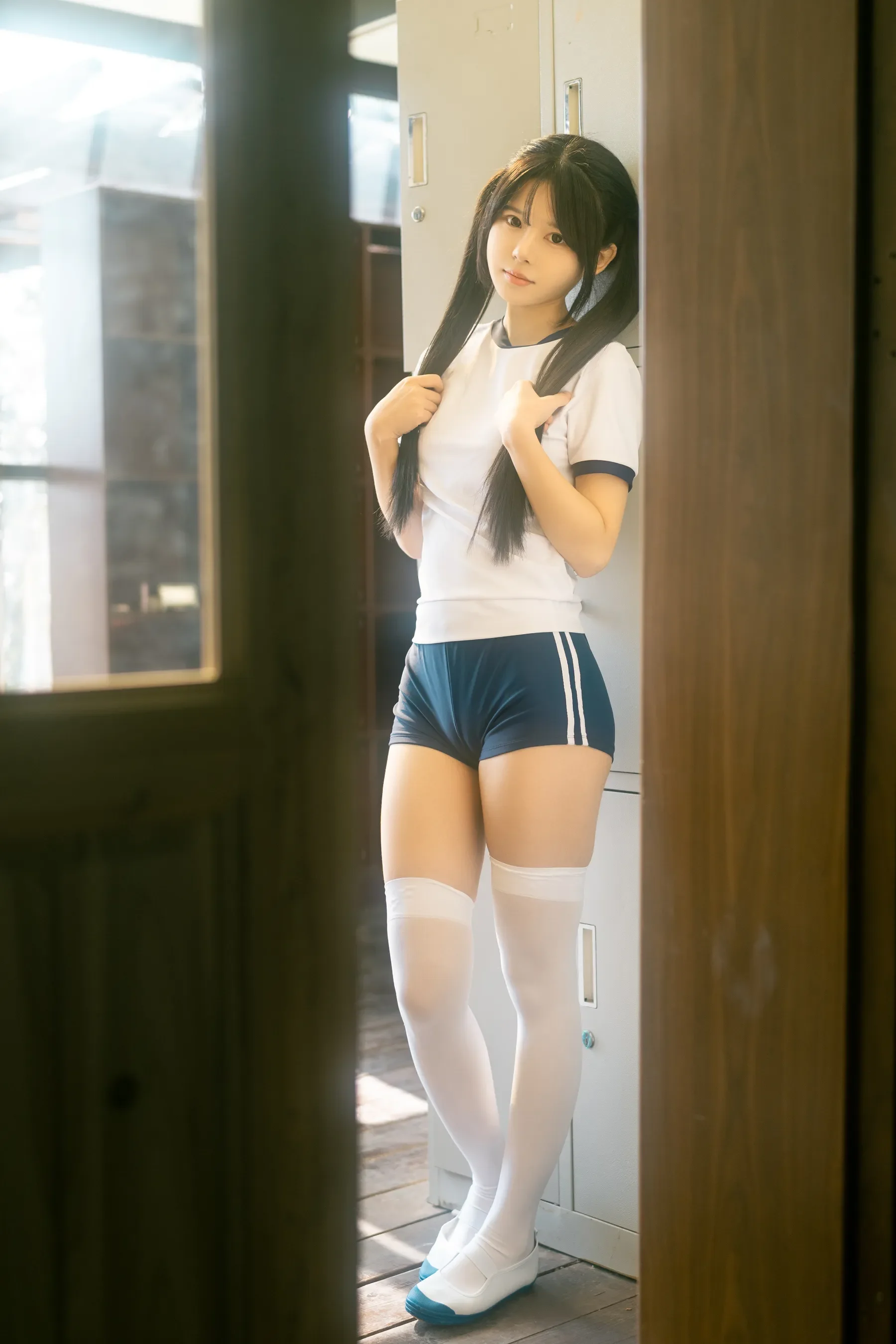 图片[4] - rua阮阮 - 春の更衣室-体操服 [47P] - 机器猫次元 - 机器猫次元