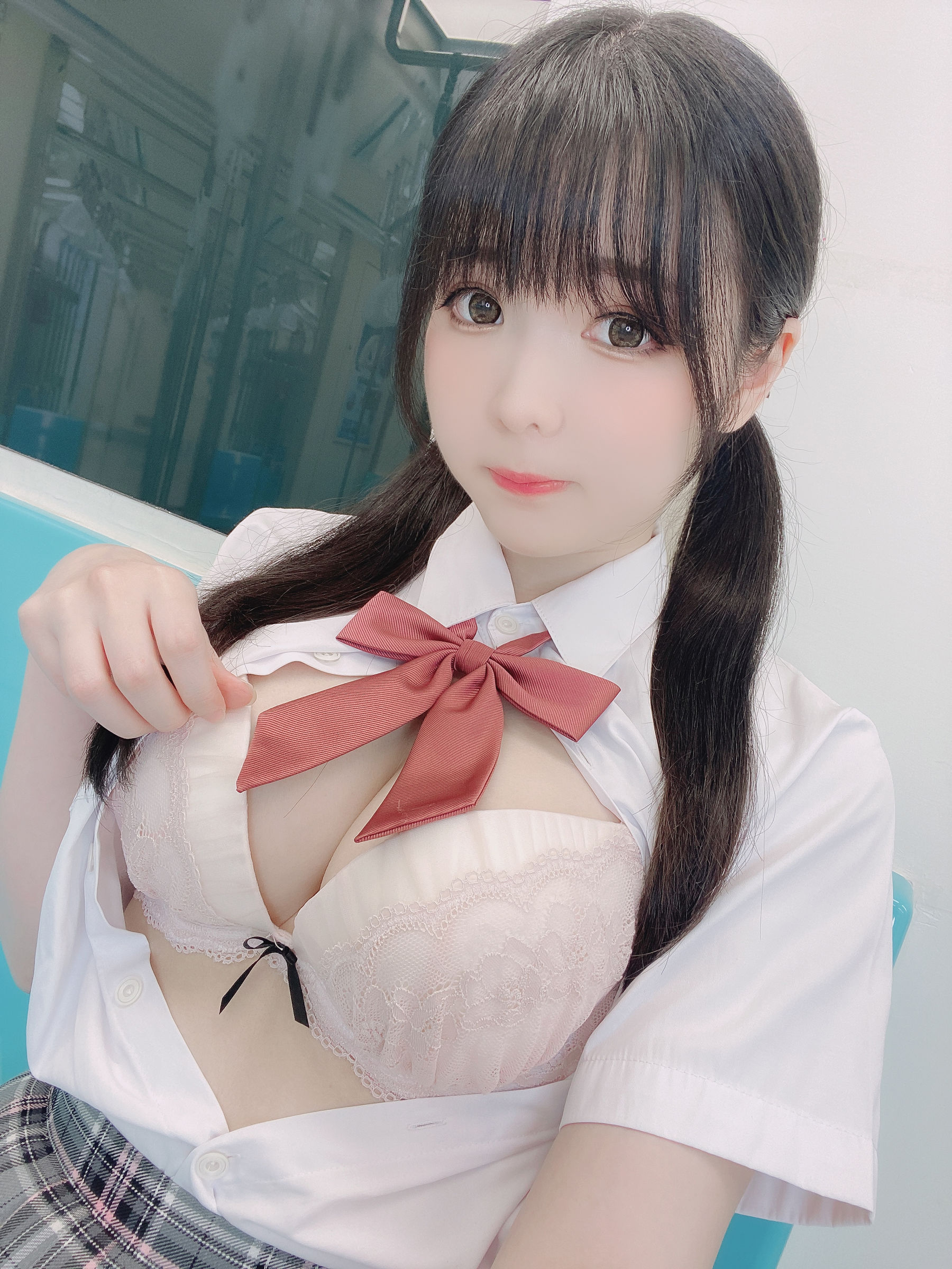 图片[2] - 霜月shimo - JK格子裙 [22P] - 机器猫次元 - 机器猫次元