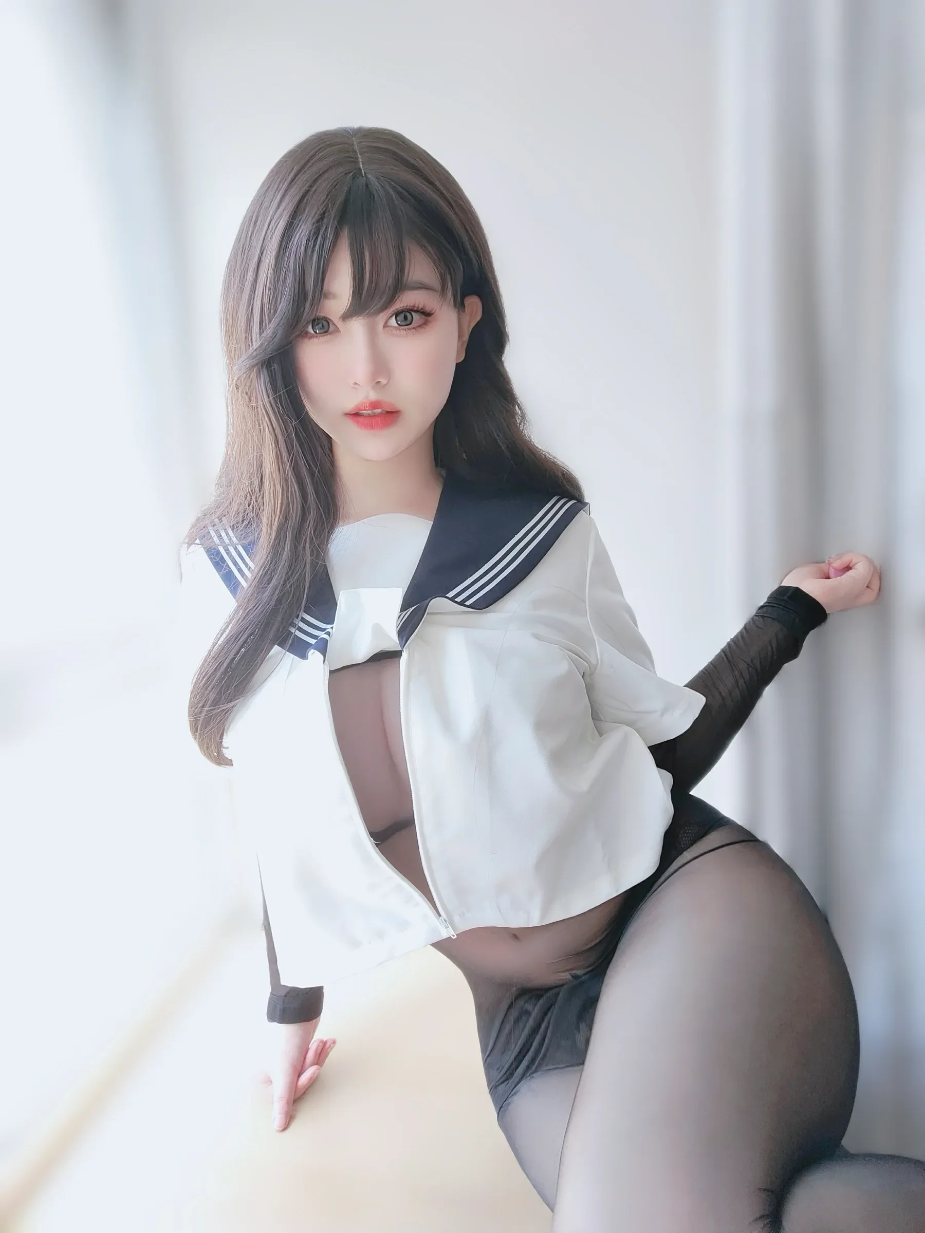 图片[1] - 女主K - 性感水手服妹妹 [23P] - 机器猫次元 - 机器猫次元