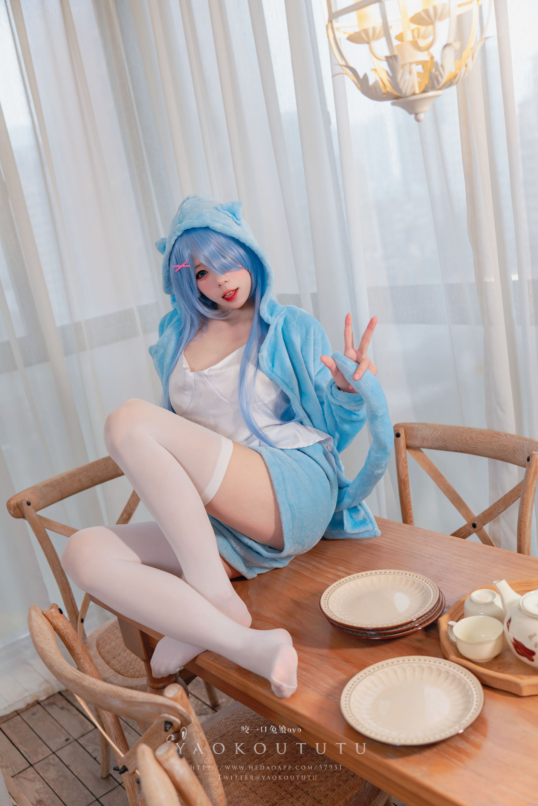 图片[6] - 咬一口兔娘 - 蕾姆喵喵 [49P] - 机器猫次元 - 机器猫次元