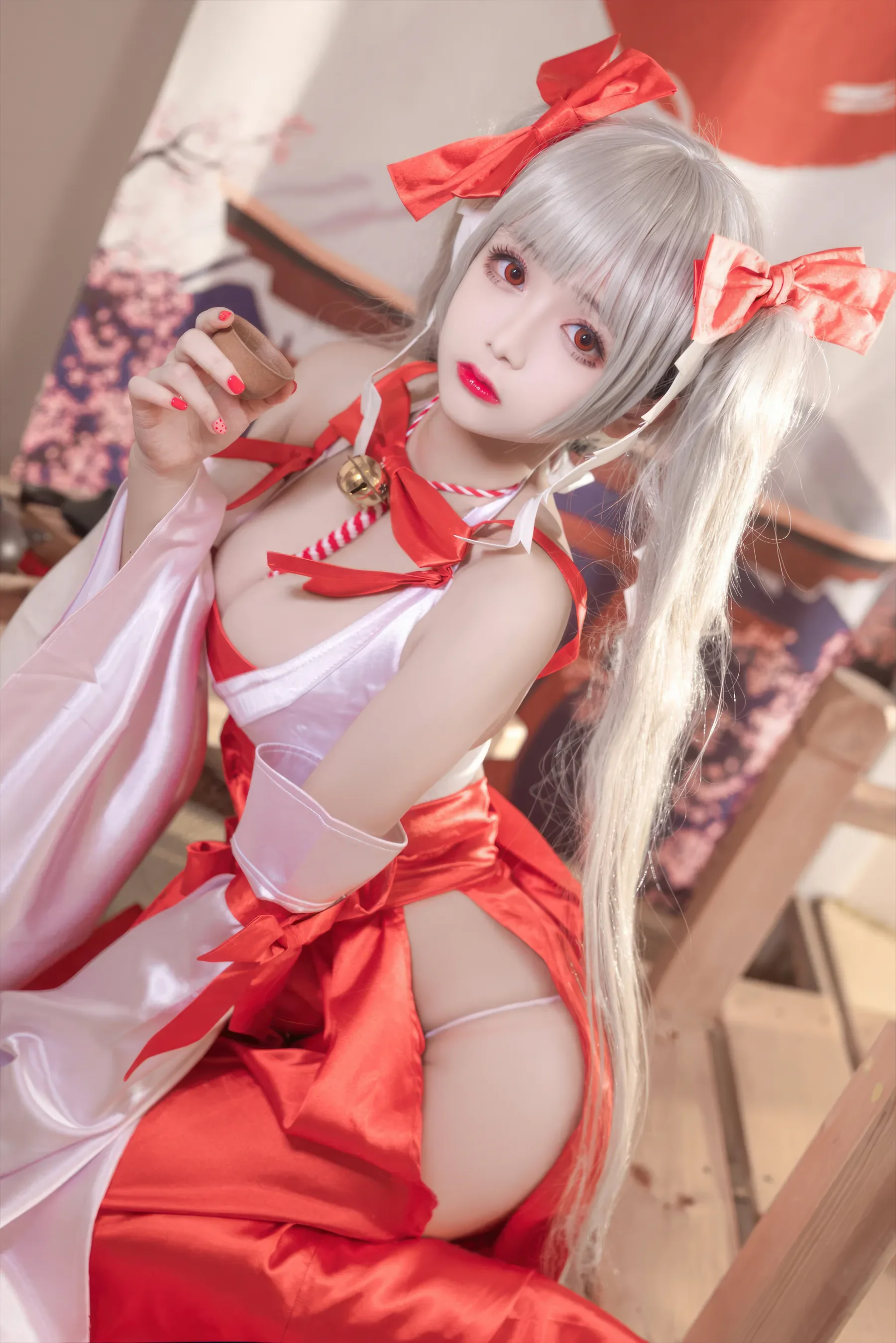 图片[4] - 日奈娇 - 碧蓝航线 可畏巫女 [41P] - 机器猫次元 - 机器猫次元