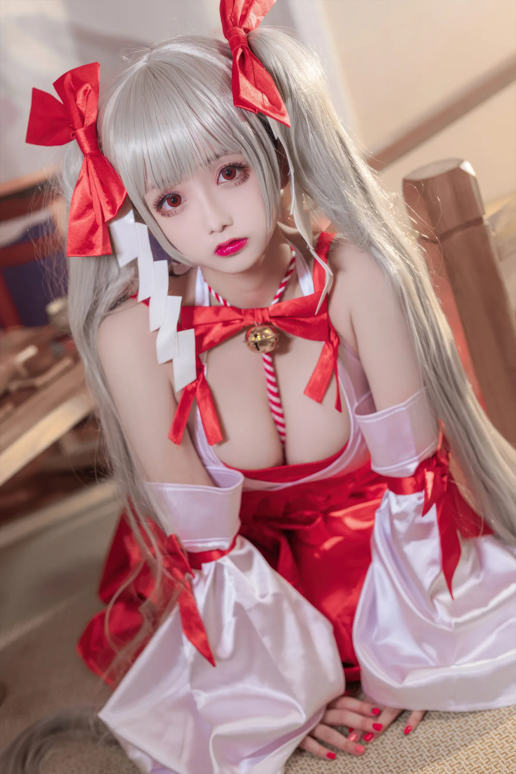 图片[2] - 日奈娇 - 碧蓝航线 可畏巫女 [41P] - 机器猫次元 - 机器猫次元