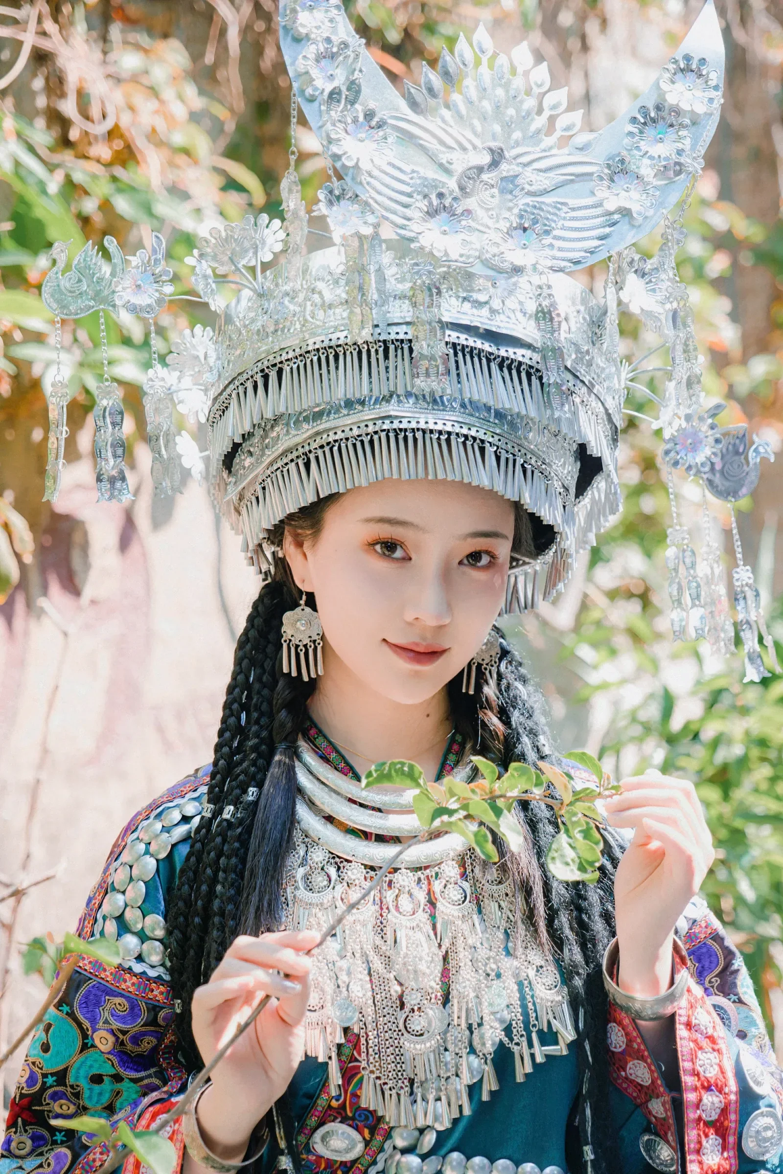 图片[3] - 年年Nnian - 苗疆少女 [50P] - 机器猫次元 - 机器猫次元
