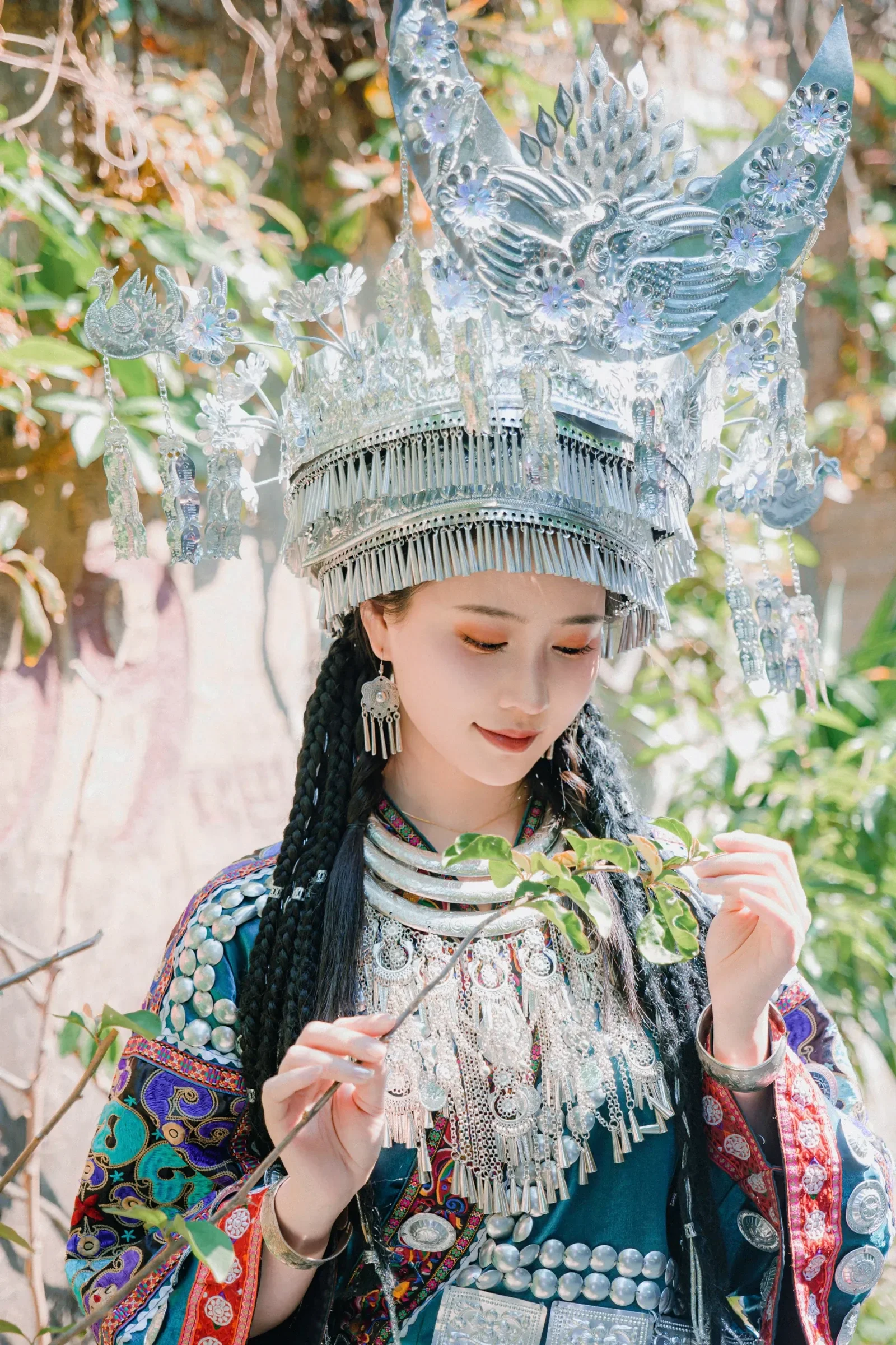 图片[2] - 年年Nnian - 苗疆少女 [50P] - 机器猫次元 - 机器猫次元