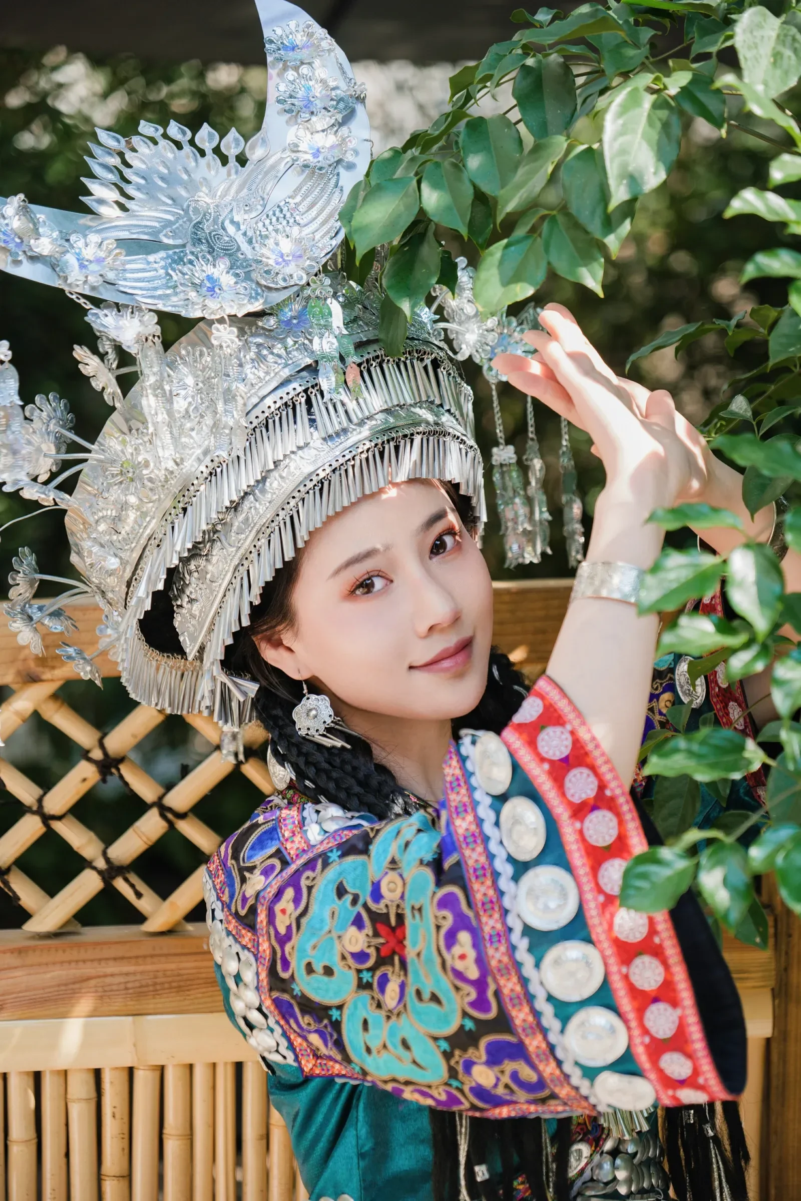 图片[4] - 年年Nnian - 苗疆少女 [50P] - 机器猫次元 - 机器猫次元