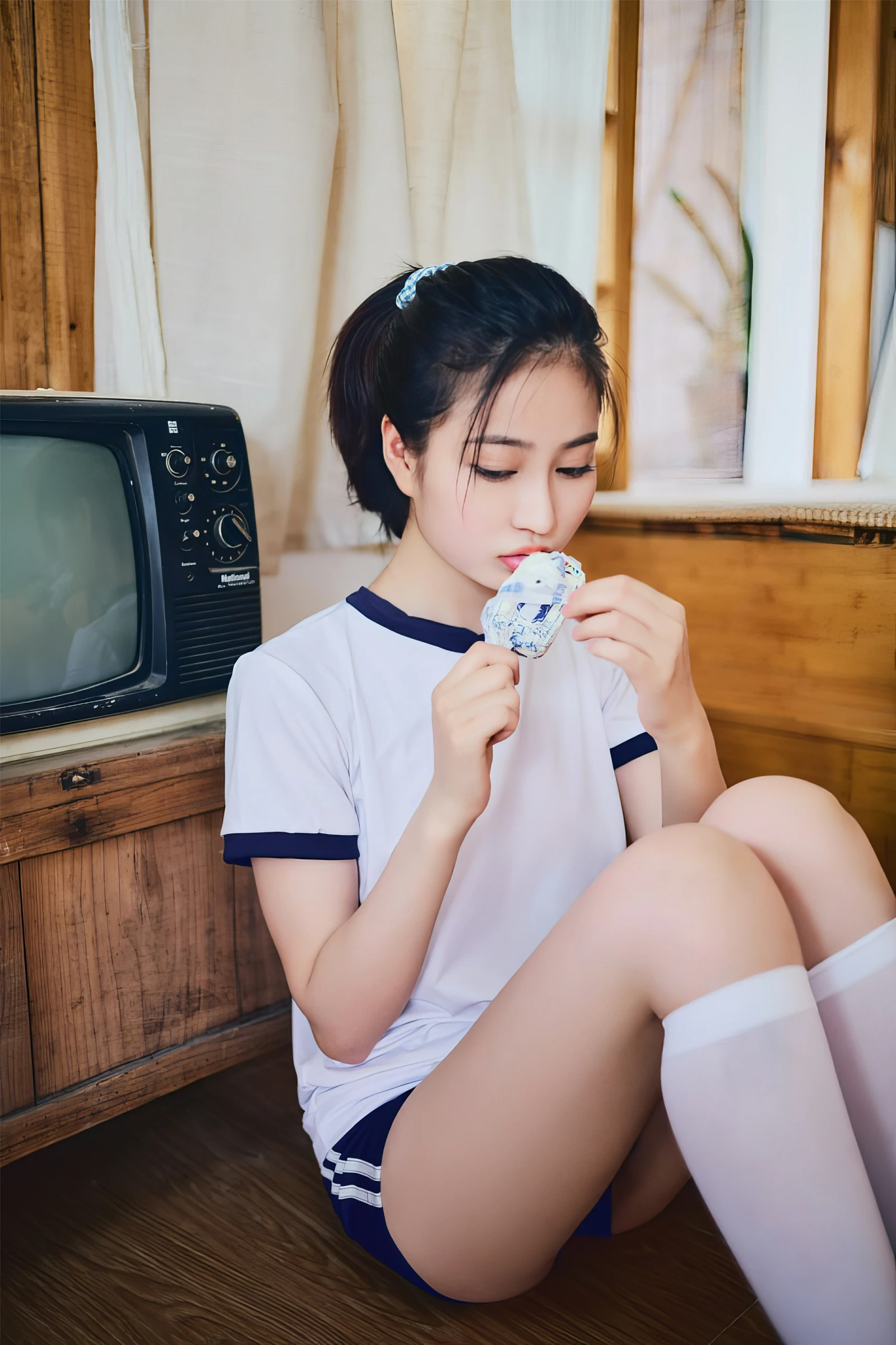 图片[1] - 年年Nnian - 运动服 [42P] - 机器猫次元 - 机器猫次元