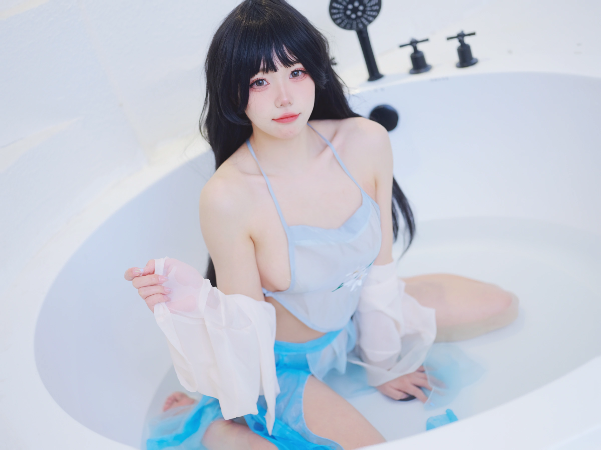 图片[8] - 黏黏团子兔 - 古风情趣三套 [26P] - 机器猫次元 - 机器猫次元