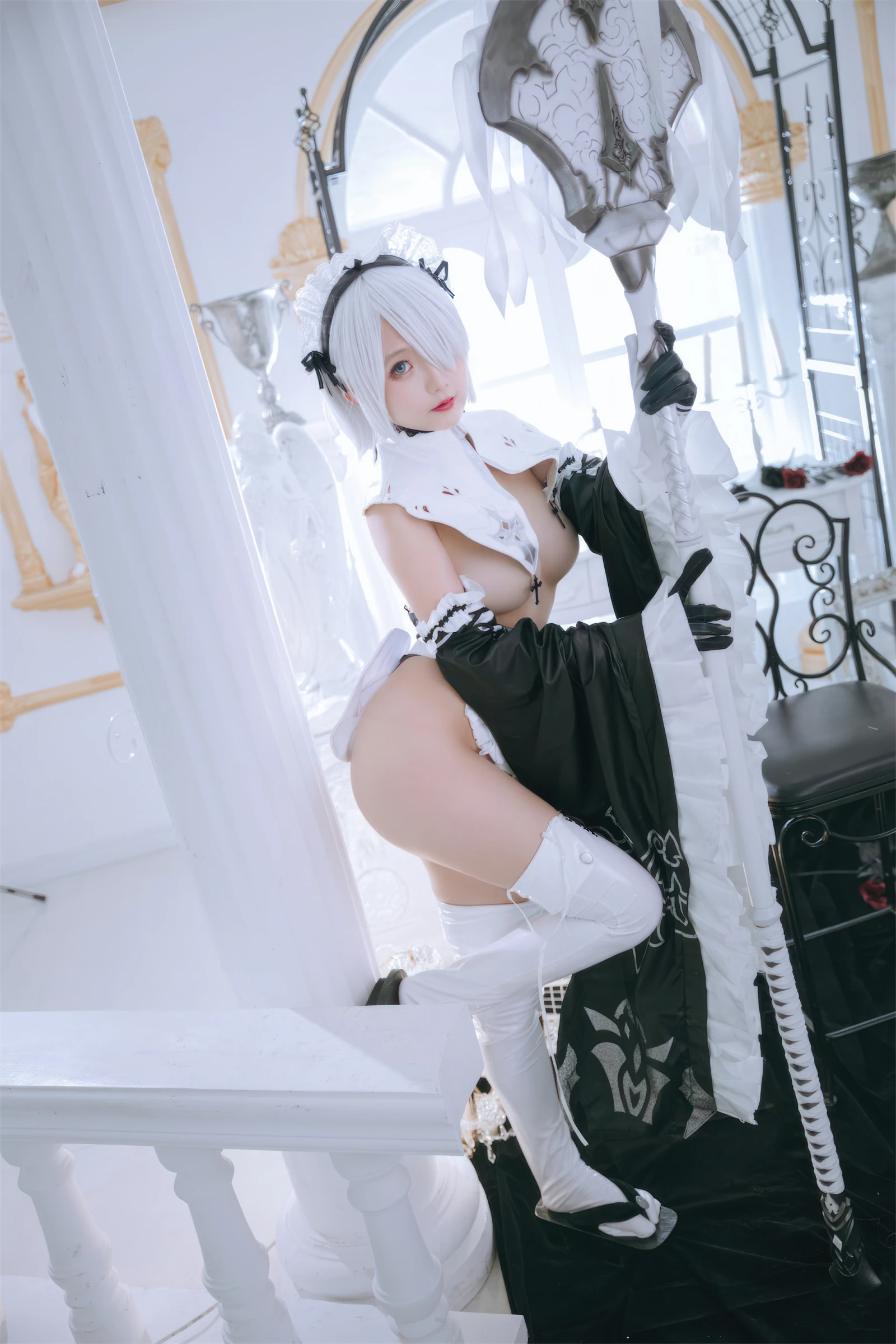 图片[7] - 日奈娇 - 2B奶盖女仆 [86P] - 机器猫次元 - 机器猫次元