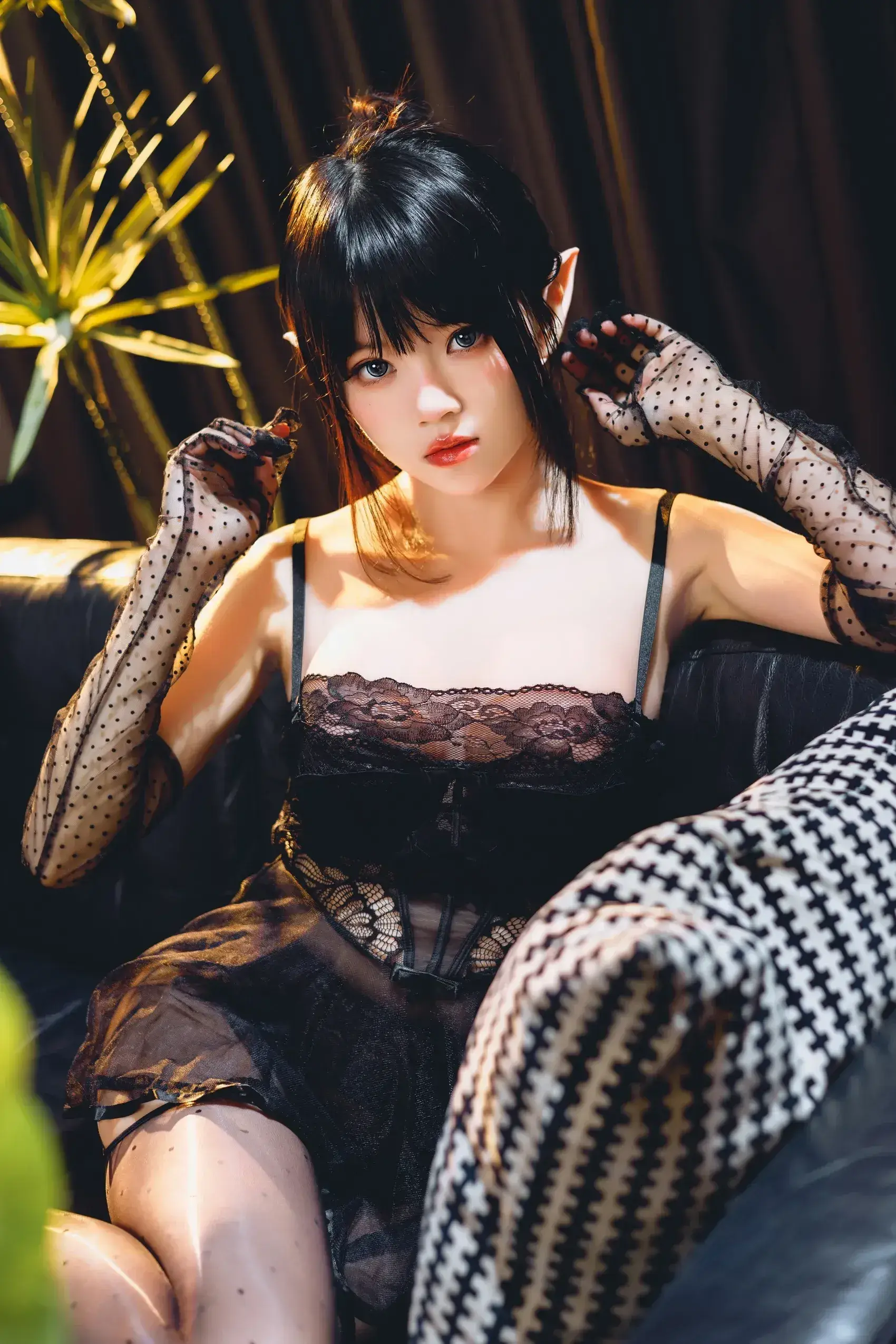 图片[1] - 桜桃喵 - 夜纱 [43P] - 机器猫次元 - 机器猫次元
