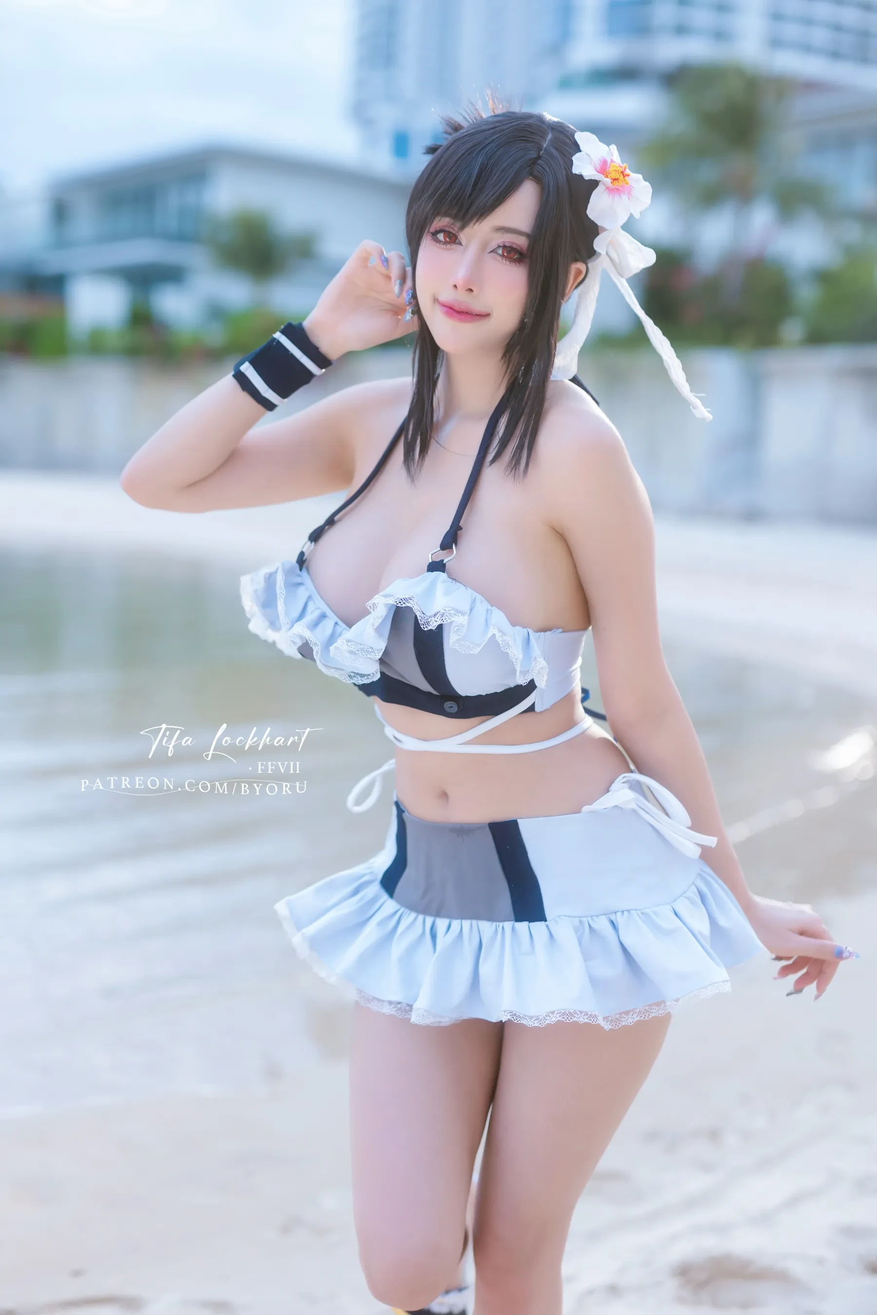 图片[3] - Byoru - Tifa FF7r bikini [60P] - 机器猫次元 - 机器猫次元