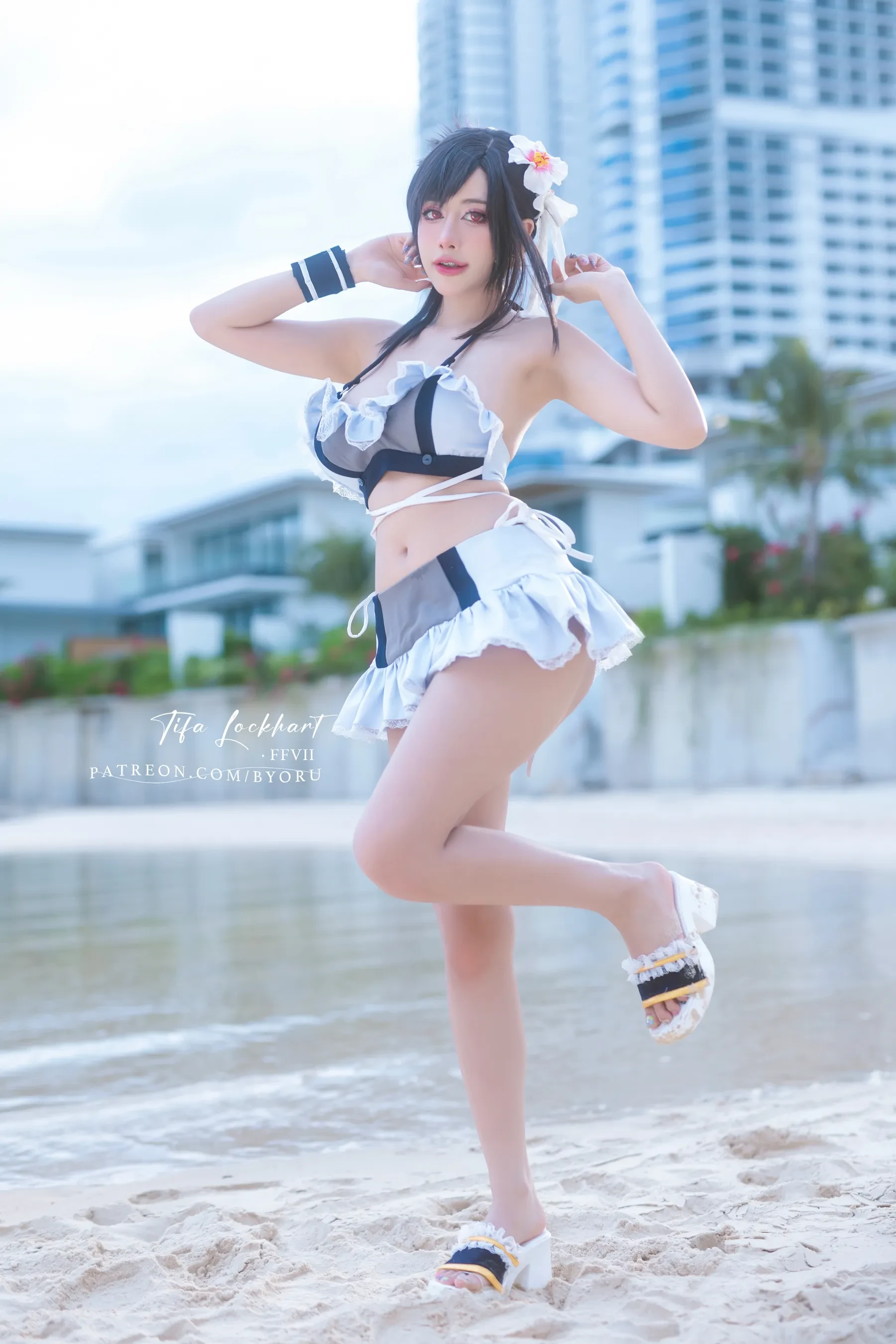 图片[7] - Byoru - Tifa FF7r bikini [60P] - 机器猫次元 - 机器猫次元
