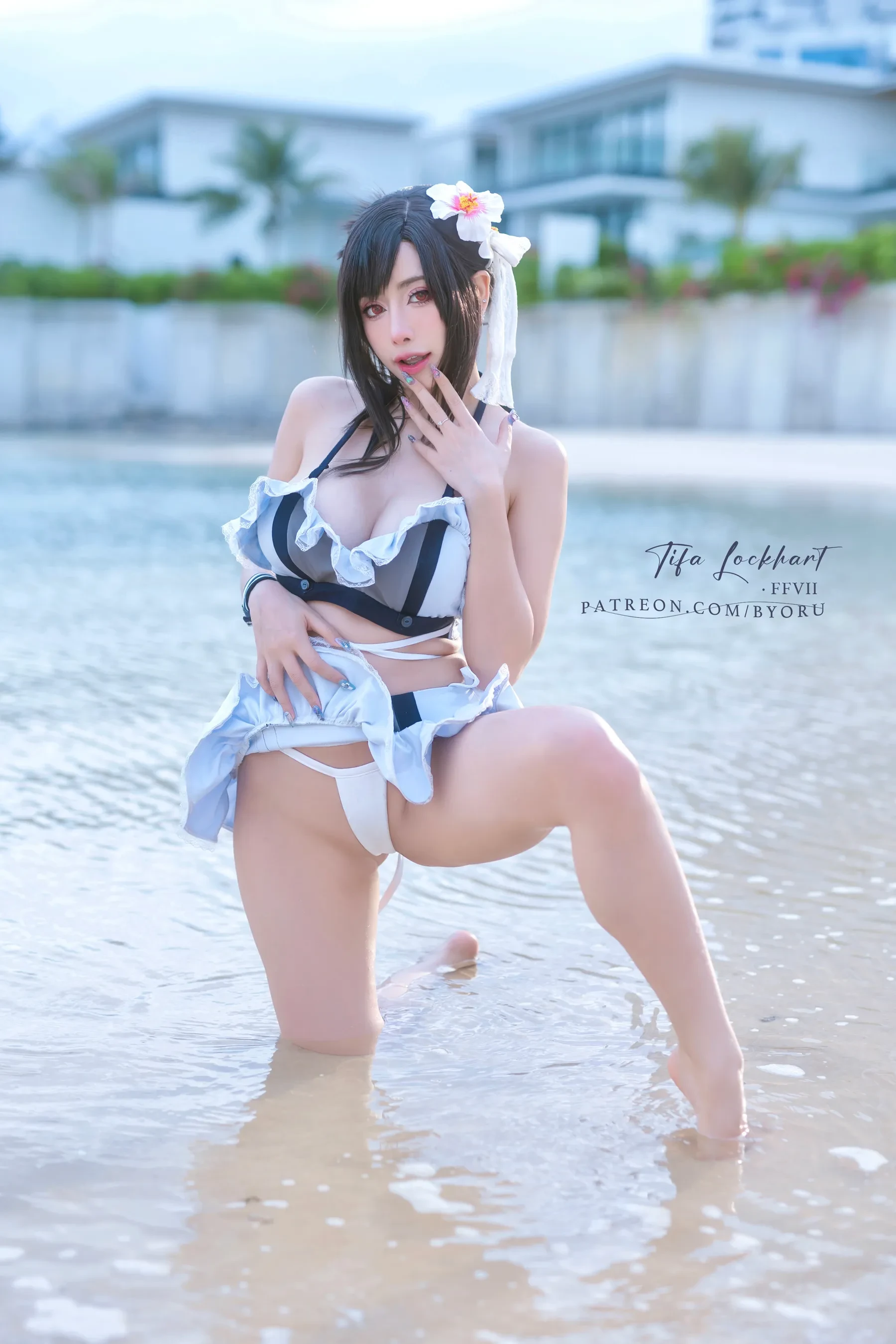 图片[4] - Byoru - Tifa FF7r bikini [60P] - 机器猫次元 - 机器猫次元