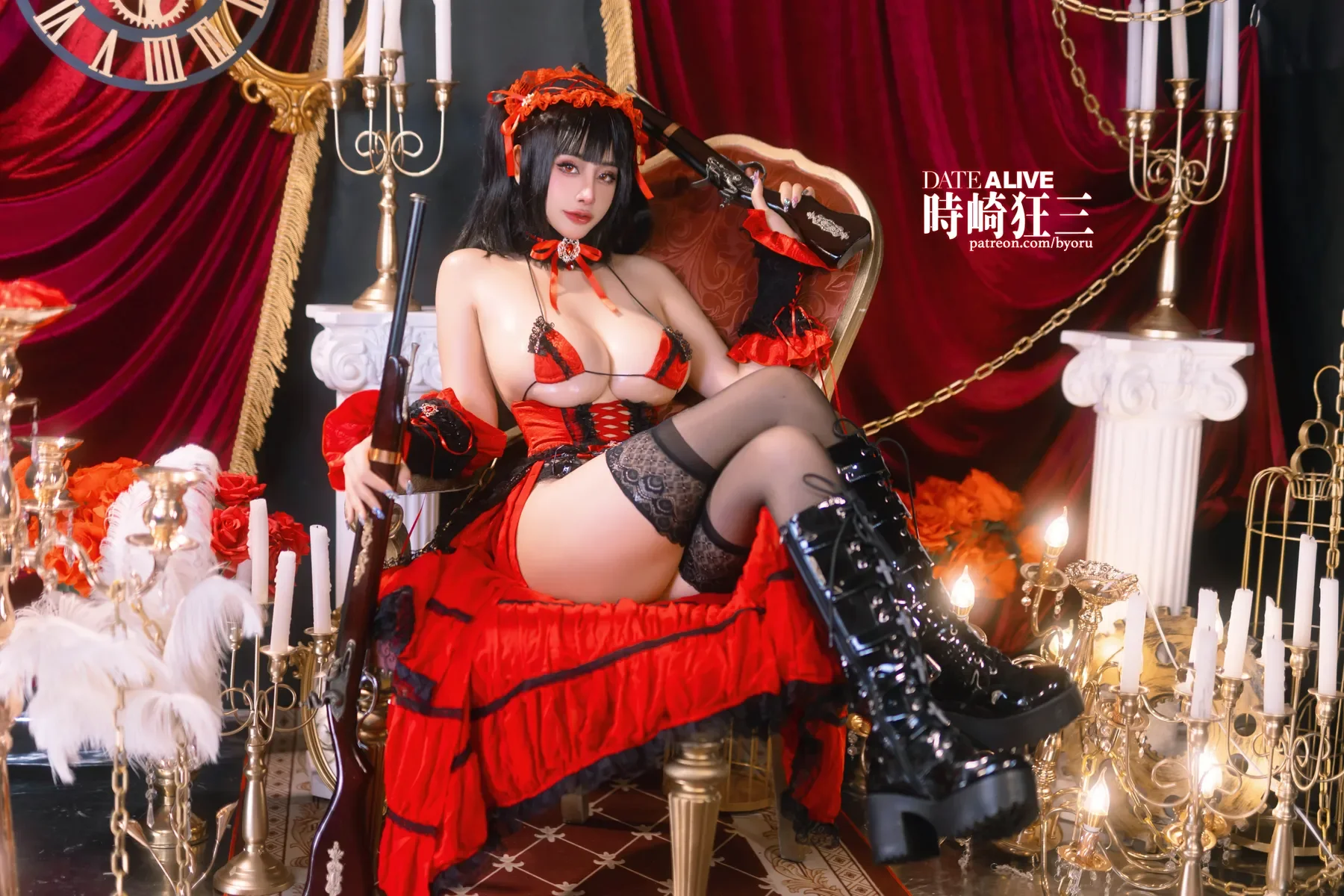 图片[2] - Byoru - Kurumi Tokisaki - Date A Live [40P] - 机器猫次元 - 机器猫次元