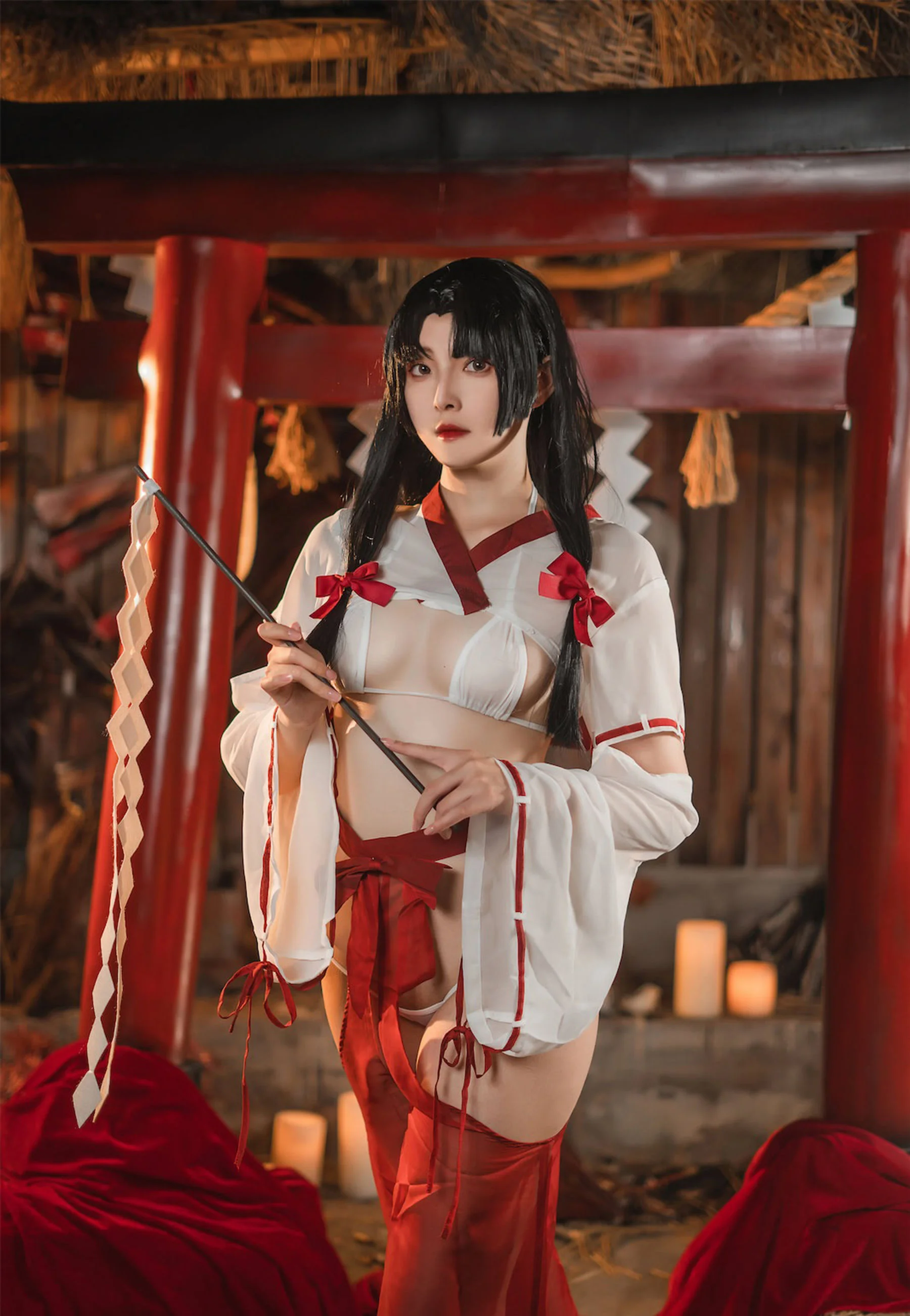 图片[3] - Natsuko夏夏子 - 祈愿巫女 [43P] - 机器猫次元 - 机器猫次元