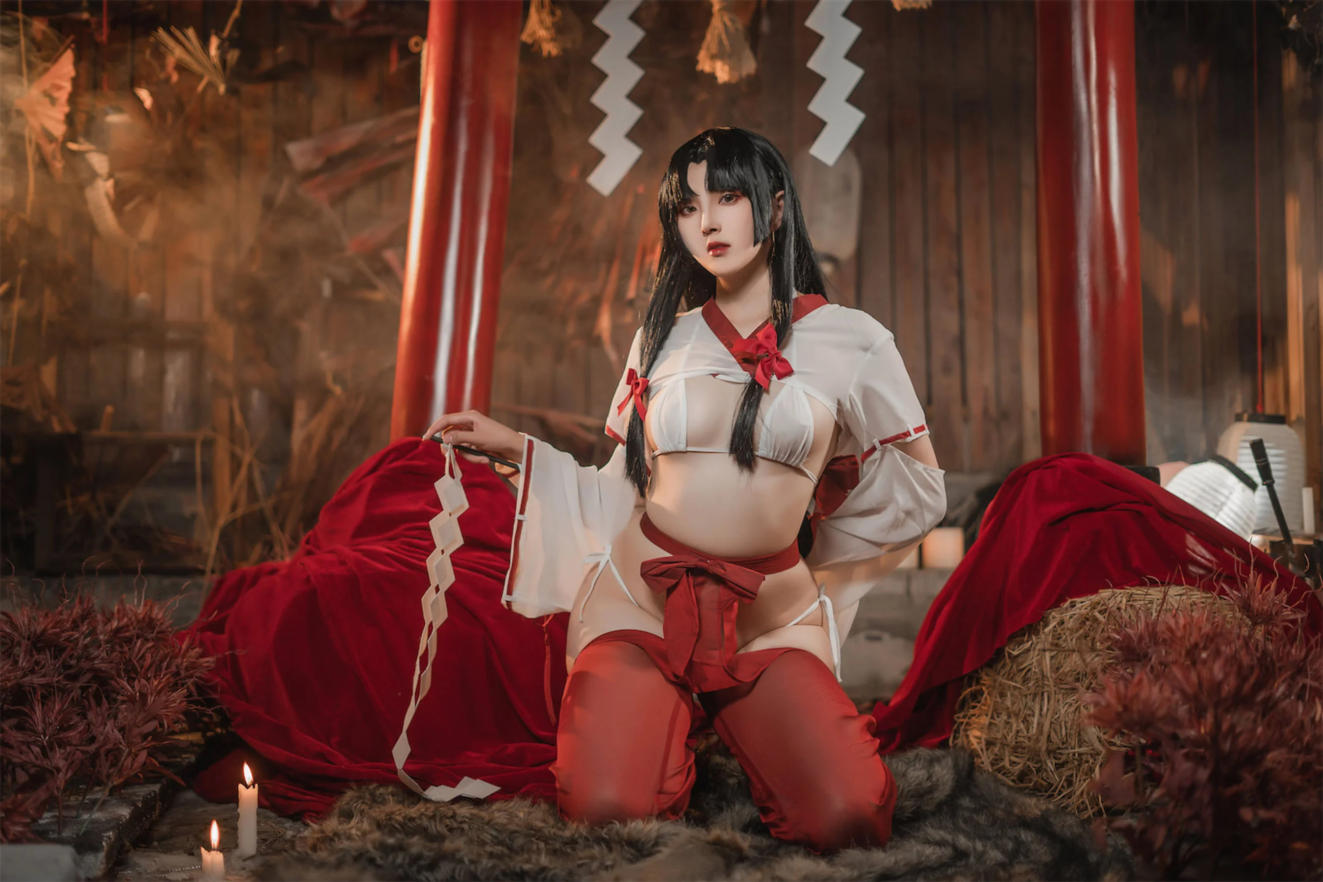 图片[4] - Natsuko夏夏子 - 祈愿巫女 [43P] - 机器猫次元 - 机器猫次元
