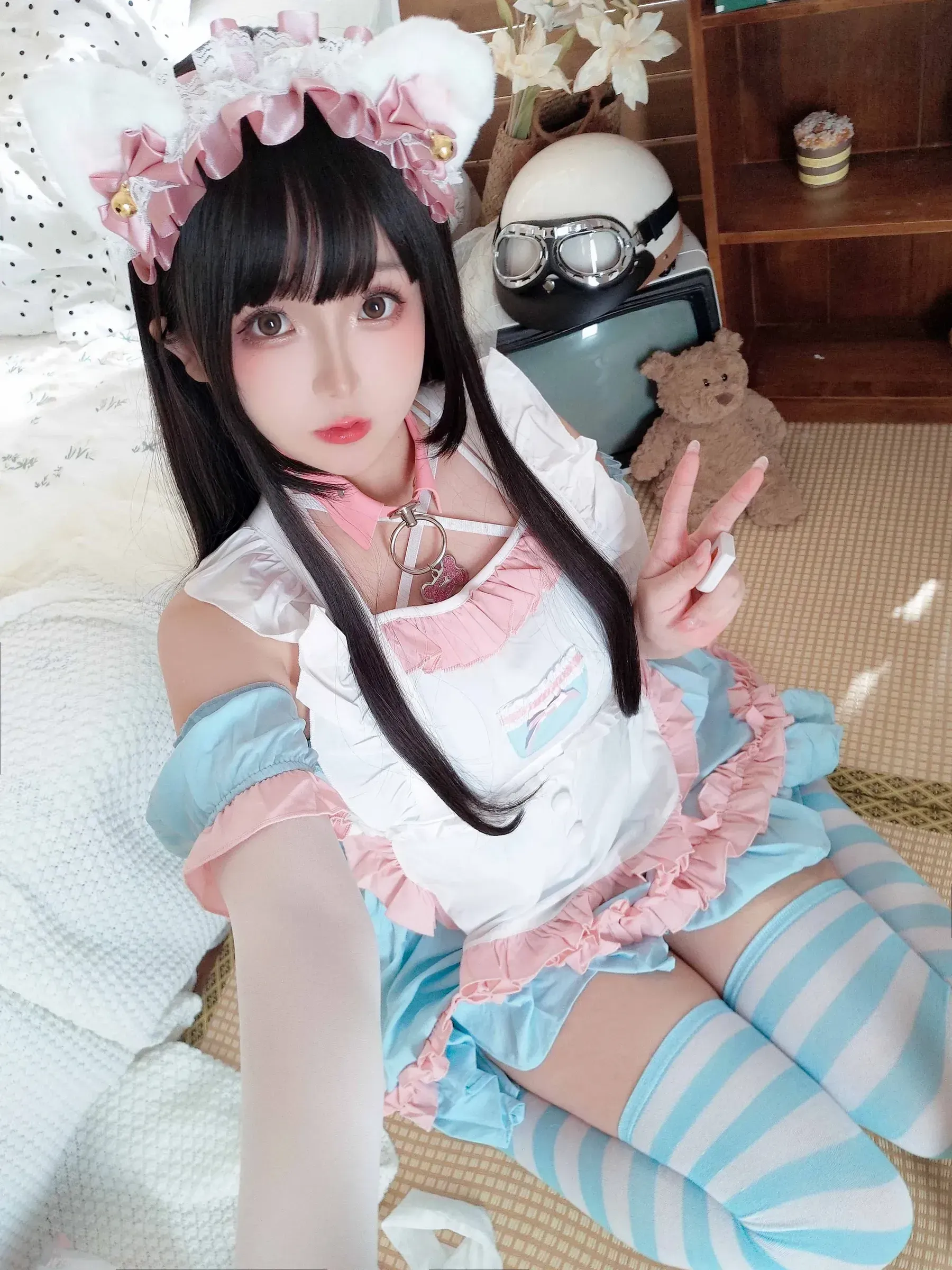 图片[1] - 日奈娇 - 兔尾女仆 [90P] - 机器猫次元 - 机器猫次元