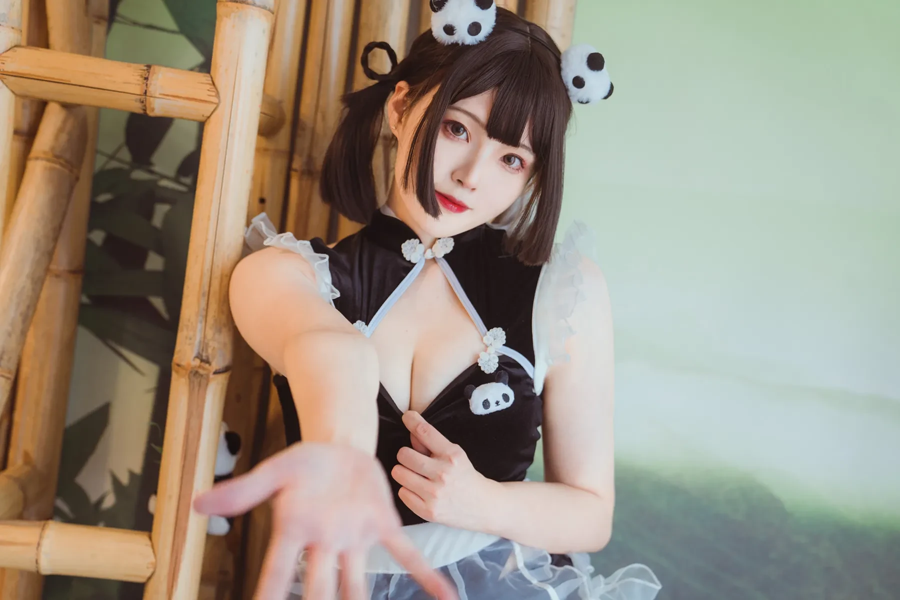 图片[4] - Natsuko夏夏子 - 熊猫女仆 [55P] - 机器猫次元 - 机器猫次元