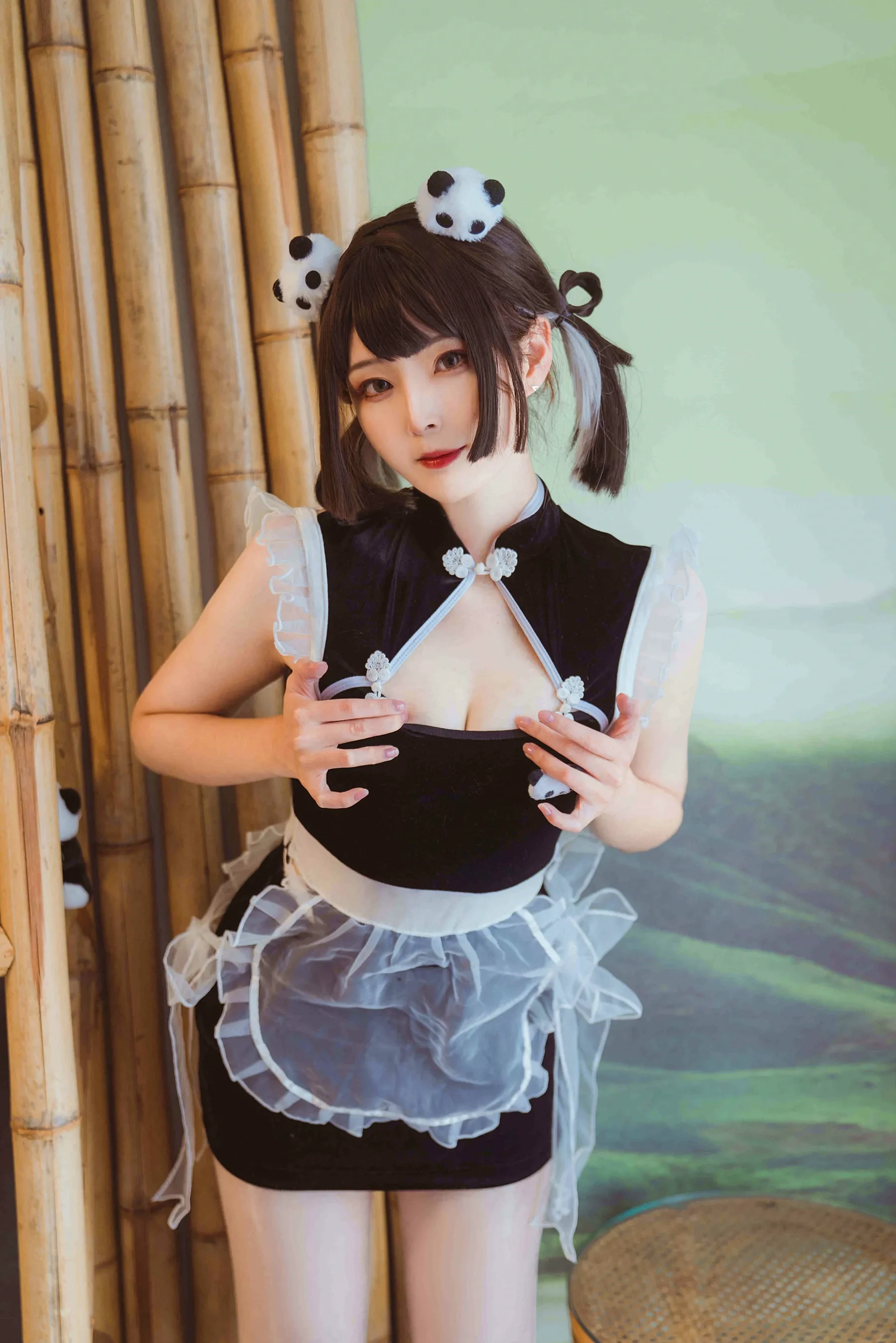 图片[2] - Natsuko夏夏子 - 熊猫女仆 [55P] - 机器猫次元 - 机器猫次元