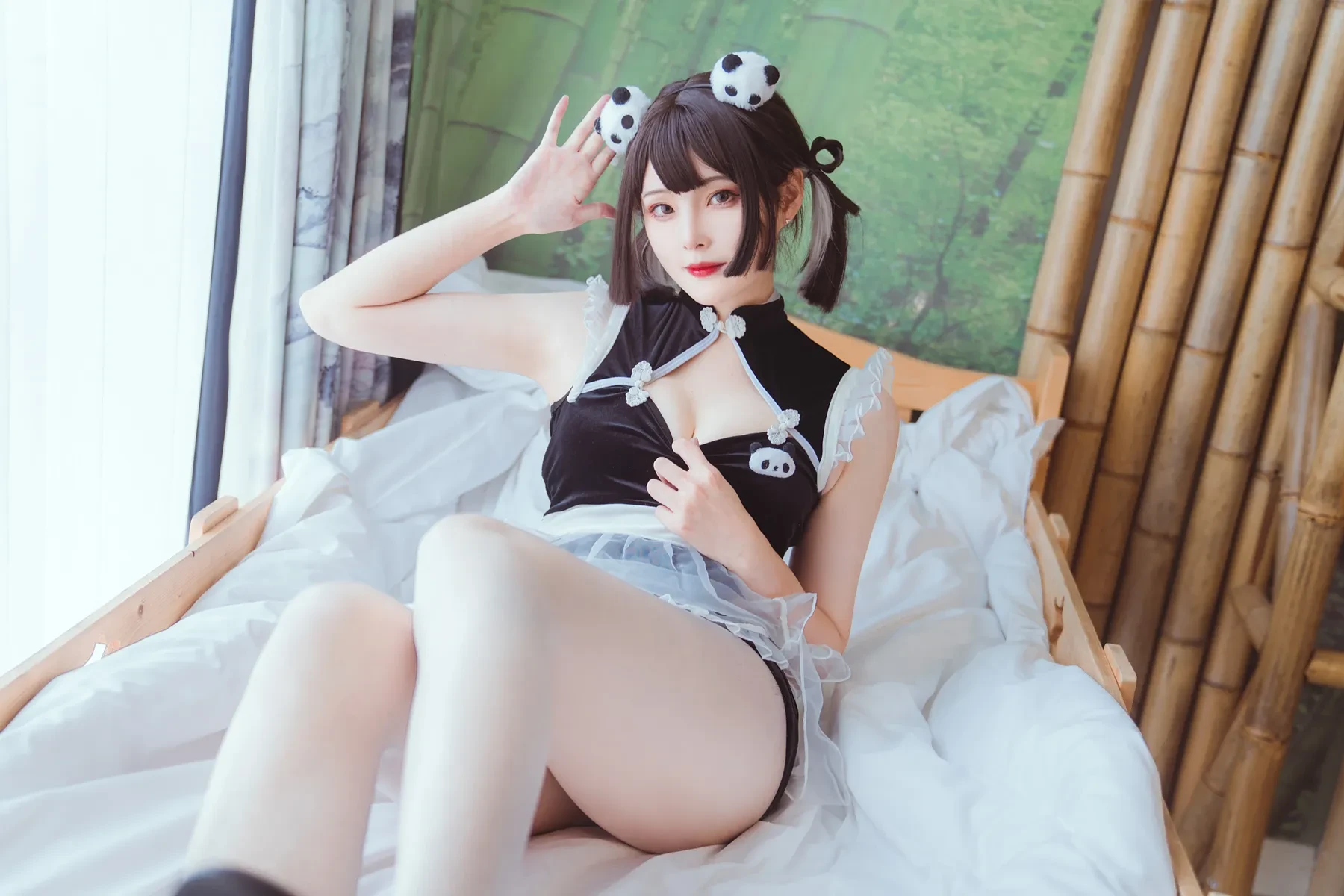 图片[7] - Natsuko夏夏子 - 熊猫女仆 [55P] - 机器猫次元 - 机器猫次元
