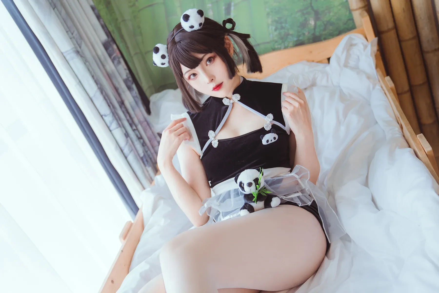 图片[8] - Natsuko夏夏子 - 熊猫女仆 [55P] - 机器猫次元 - 机器猫次元