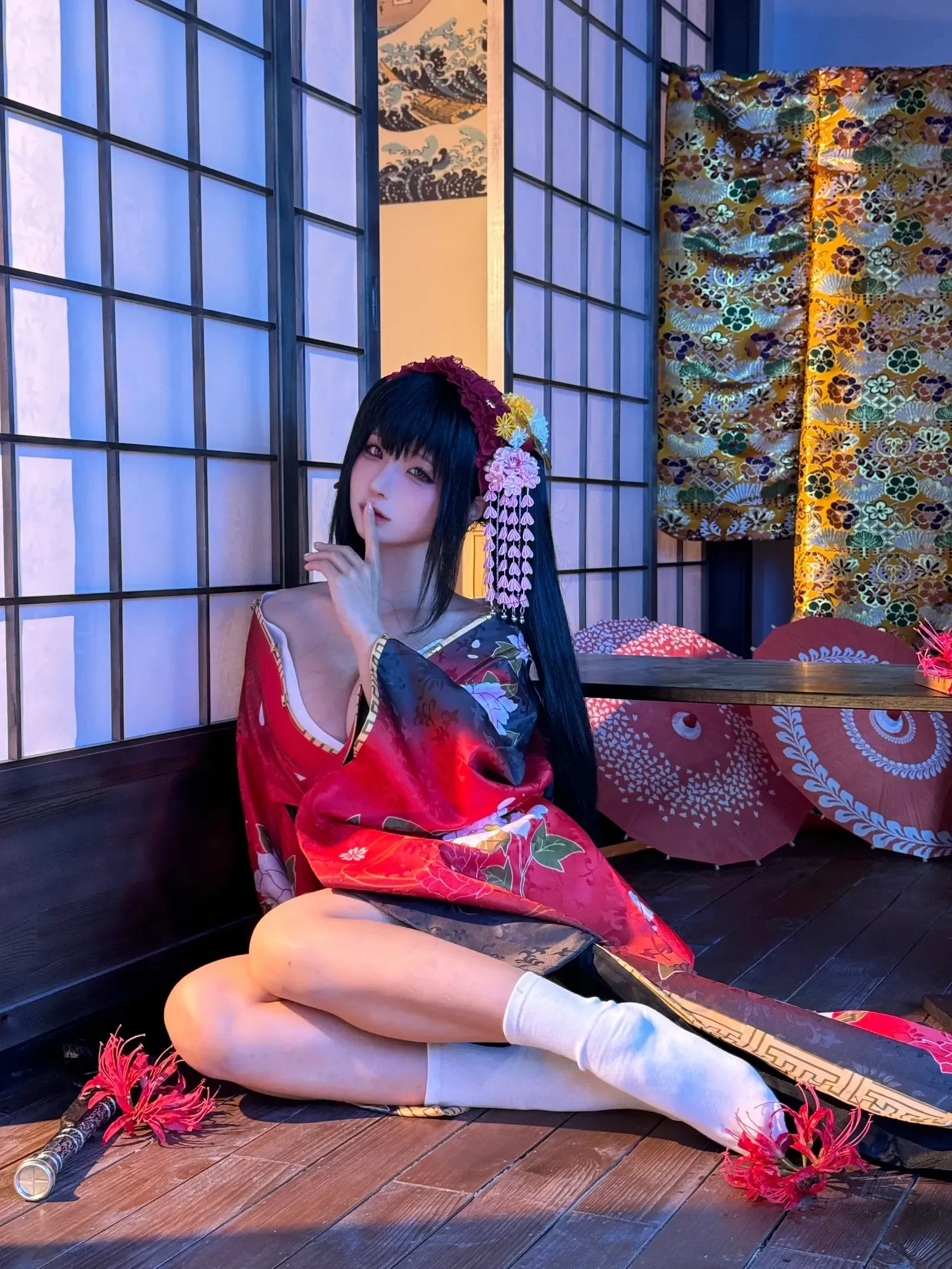 图片[6] - 蠢沫沫 - 狂三和服 · 花絮 [110P] - 机器猫次元 - 机器猫次元