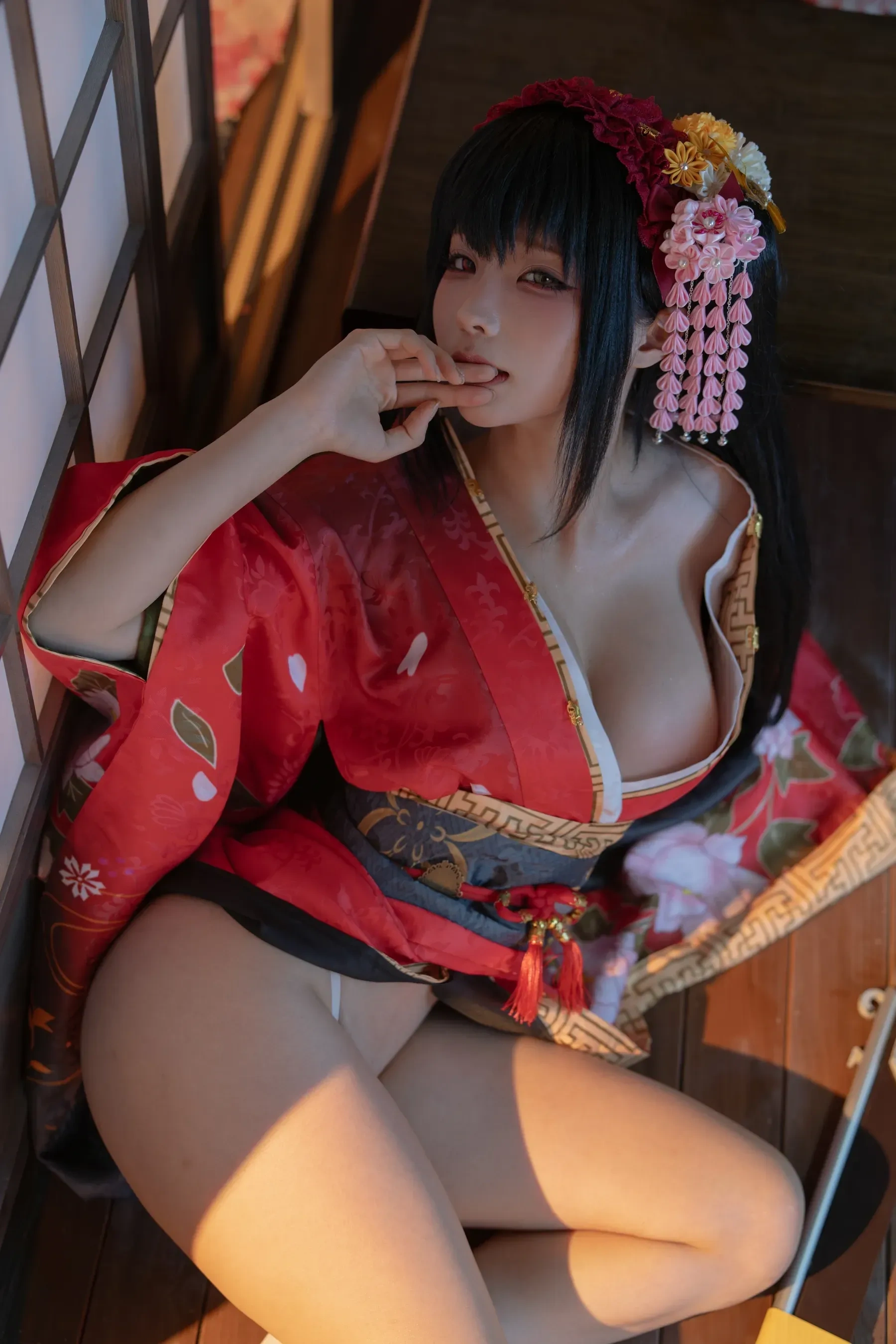 图片[2] - 蠢沫沫 - 狂三和服 · 正片 [110P] - 机器猫次元 - 机器猫次元