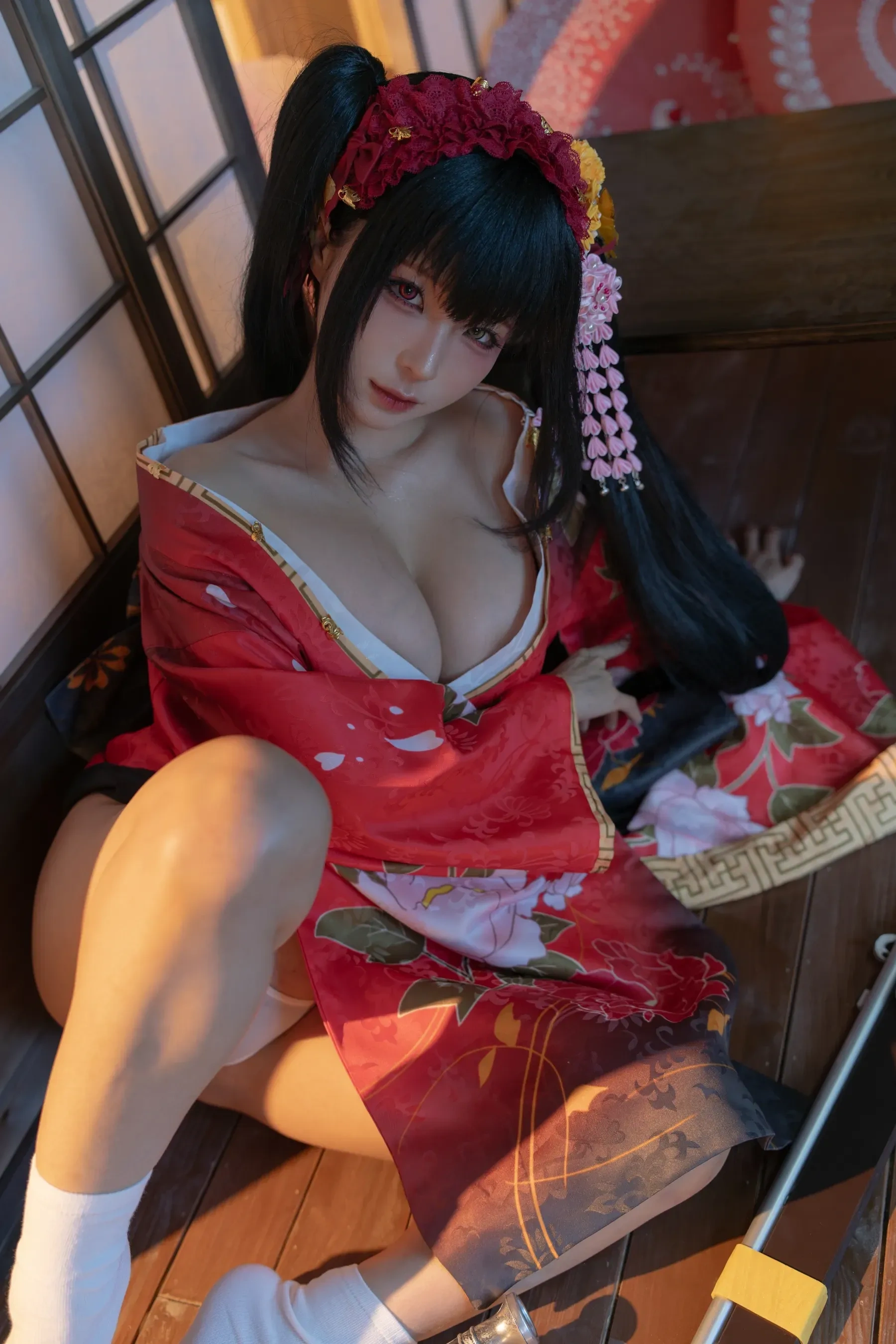 图片[1] - 蠢沫沫 - 狂三和服 · 正片 [110P] - 机器猫次元 - 机器猫次元