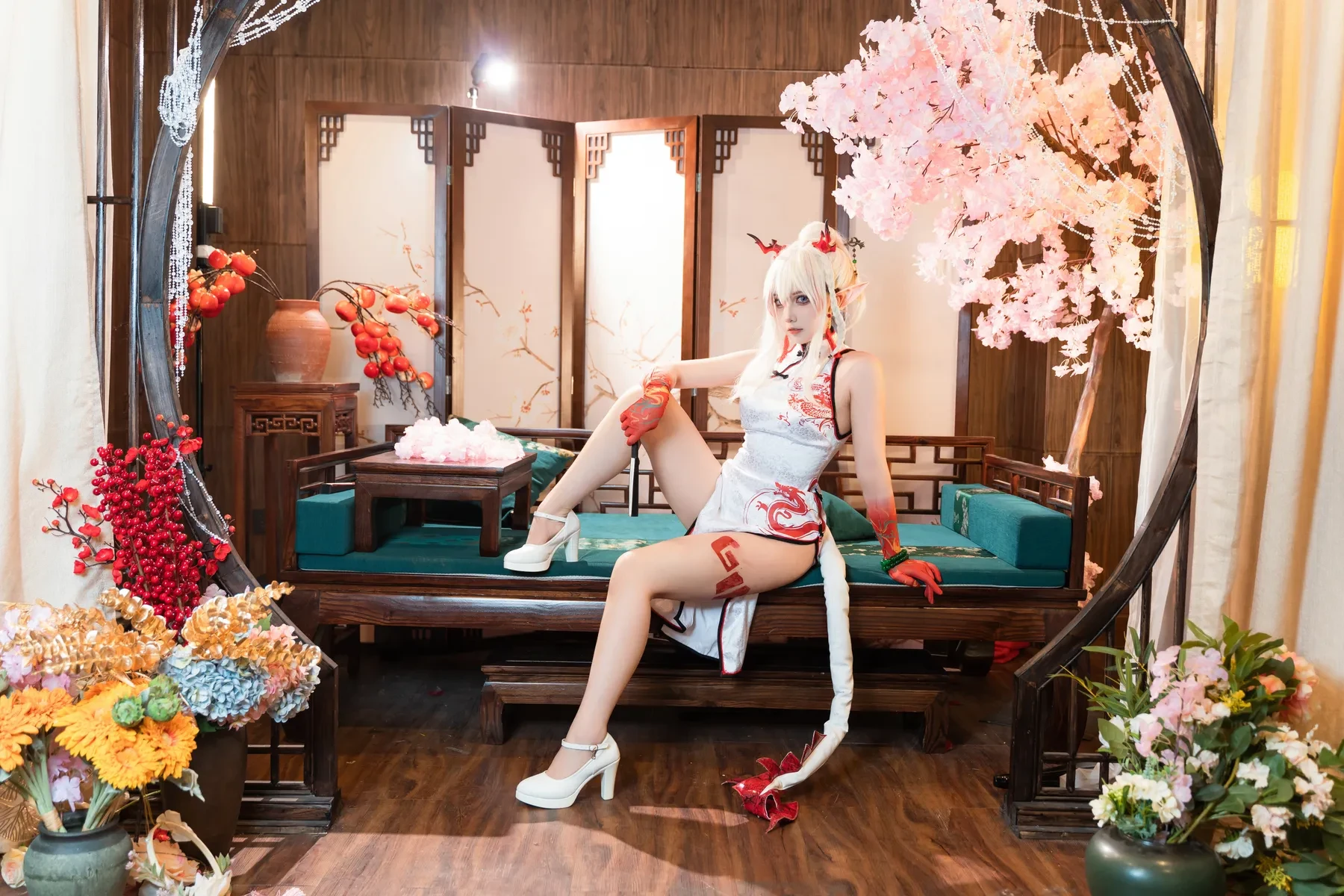 图片[4] - 小和甜酒&橙风千雅 - 明日方舟年夕旗袍双人御守 [100P] - 机器猫次元 - 机器猫次元
