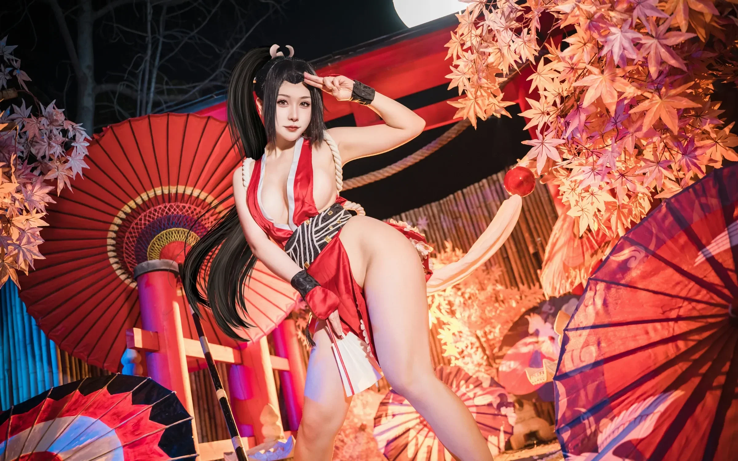 图片[7] - 三刀刀miido - 不知火舞 女忍者 [15P] - 机器猫次元 - 机器猫次元