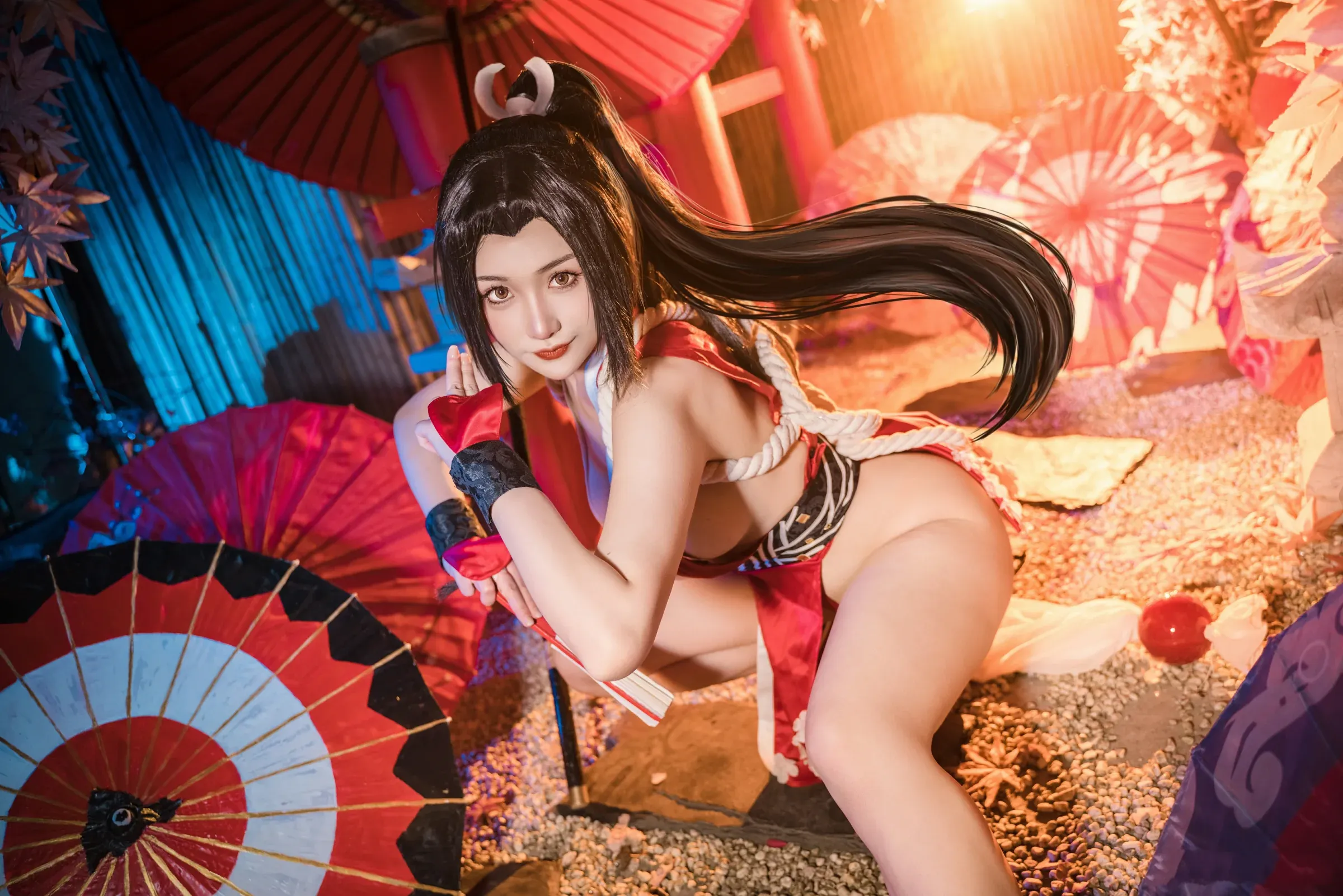 图片[2] - 三刀刀miido - 不知火舞 女忍者 [15P] - 机器猫次元 - 机器猫次元