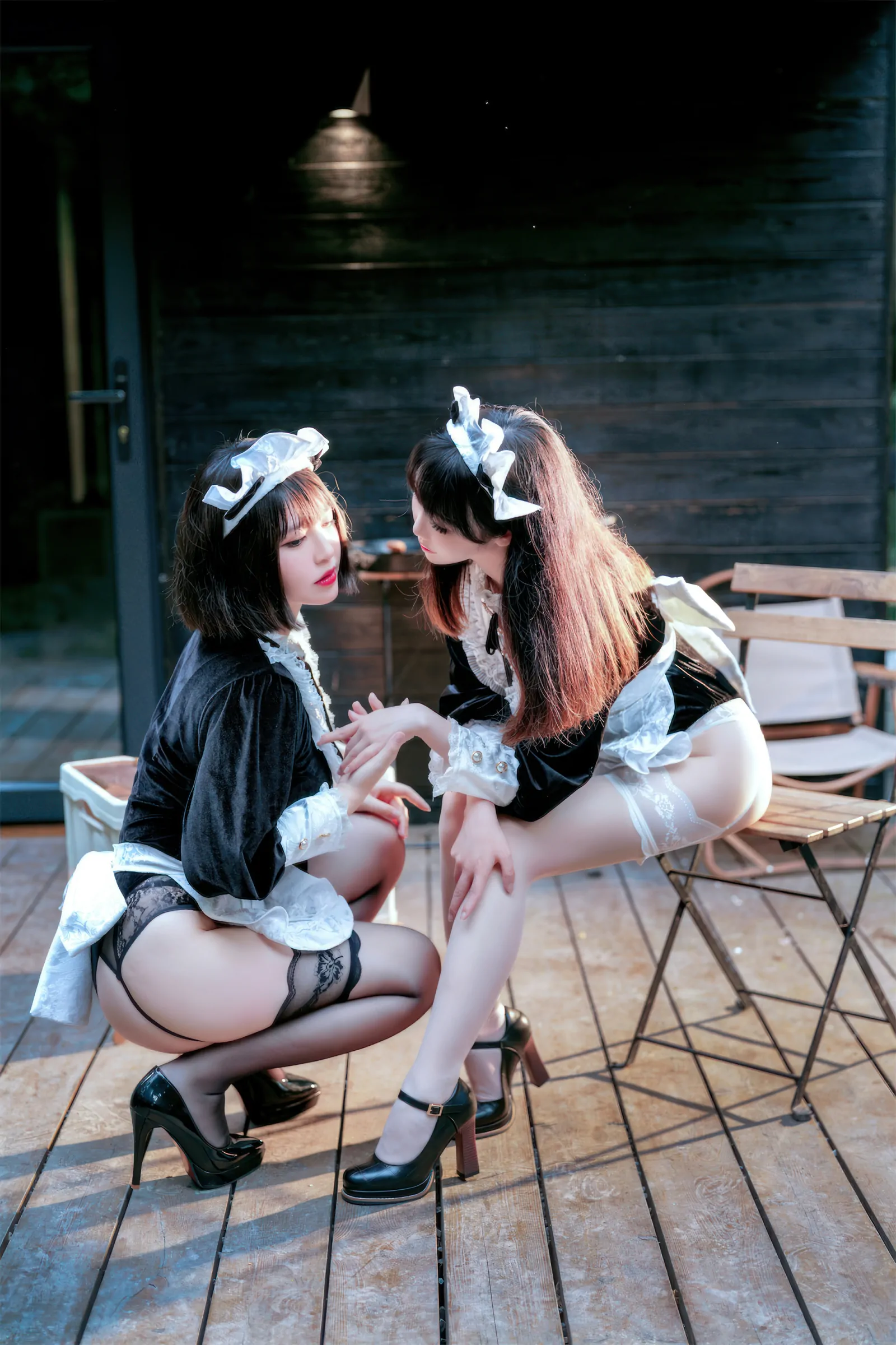 图片[7] - 半半子&面饼仙儿 - メイド姉妹 [74P] - 机器猫次元 - 机器猫次元