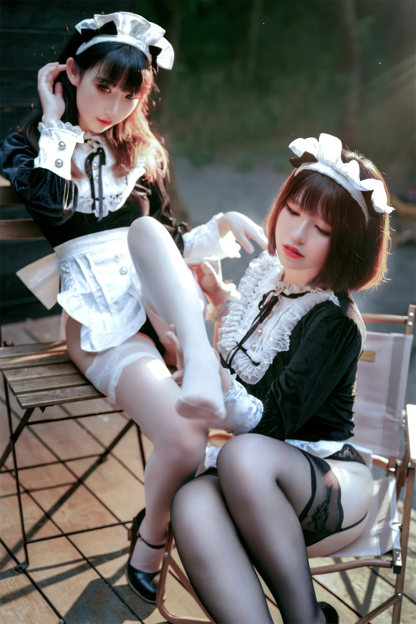 图片[2] - 半半子&面饼仙儿 - メイド姉妹 [74P] - 机器猫次元 - 机器猫次元
